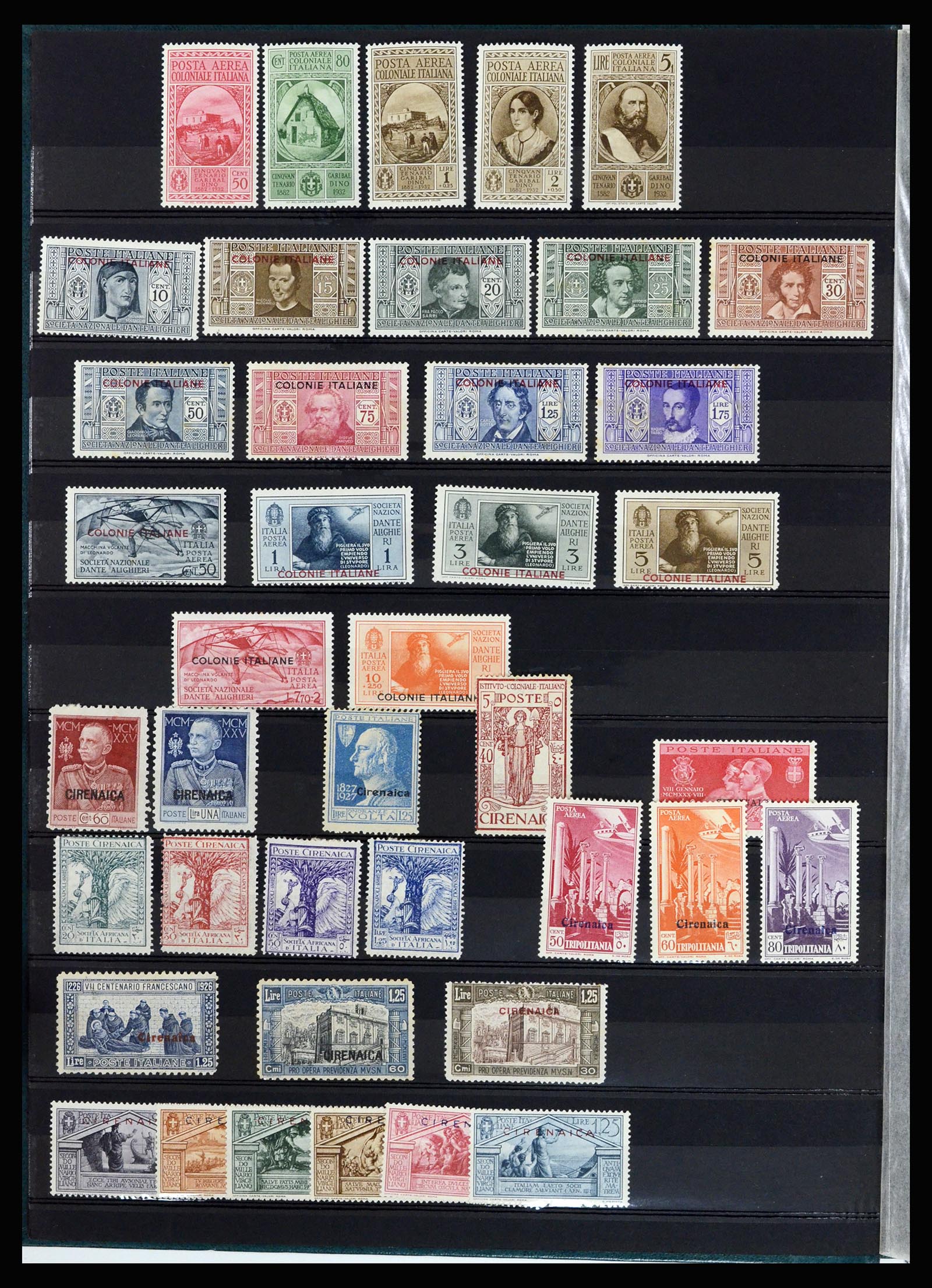 36670 022 - Postzegelverzameling 36670 Italië en gebieden 1851-1950.