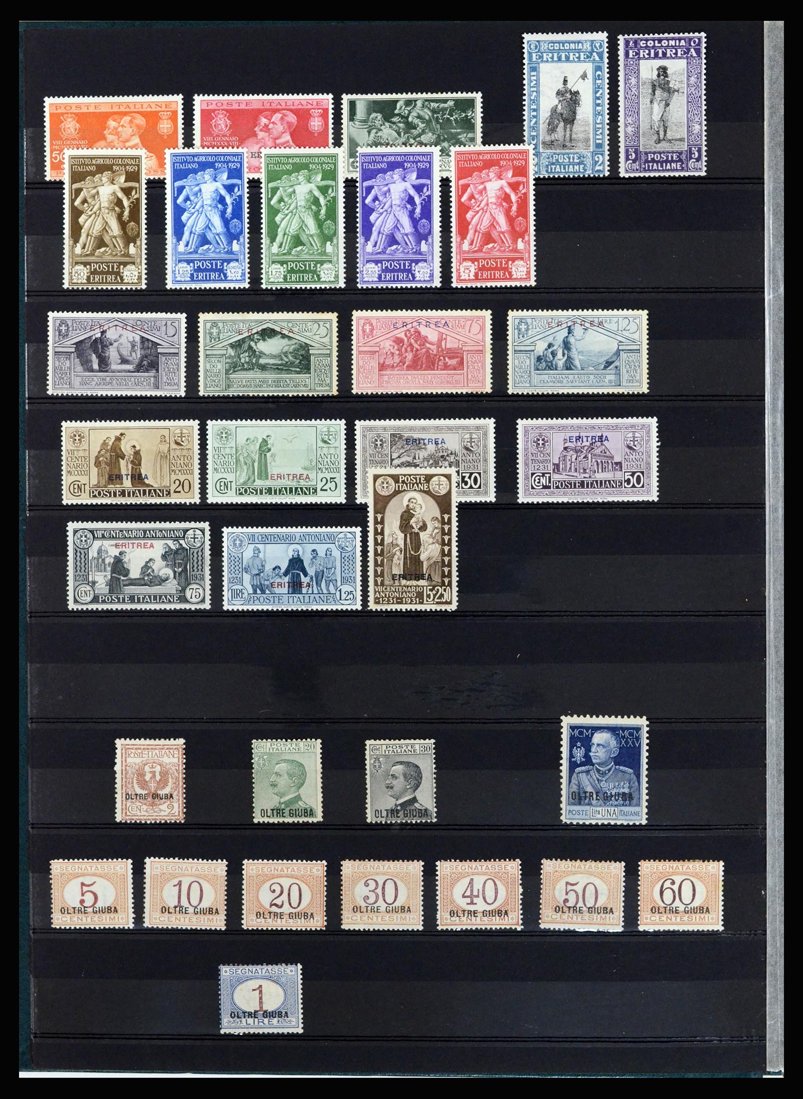 36670 024 - Stamp collection 36670 Italy and territories 1851-1950.