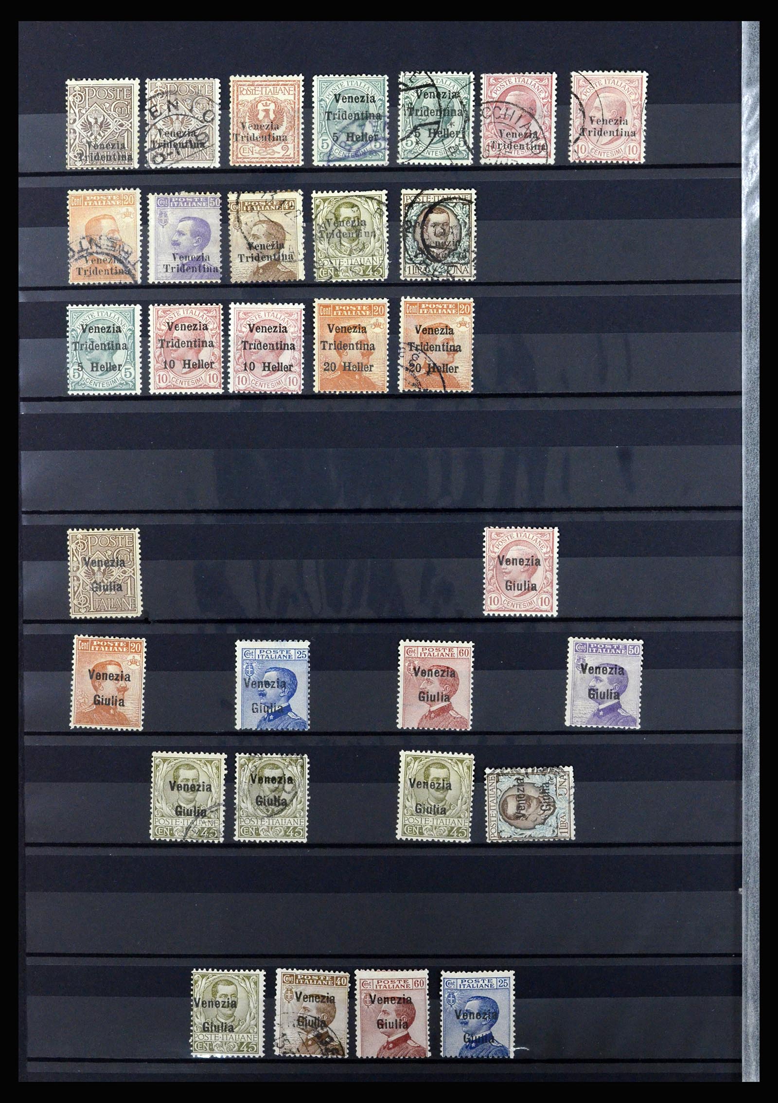 36670 031 - Postzegelverzameling 36670 Italië en gebieden 1851-1950.