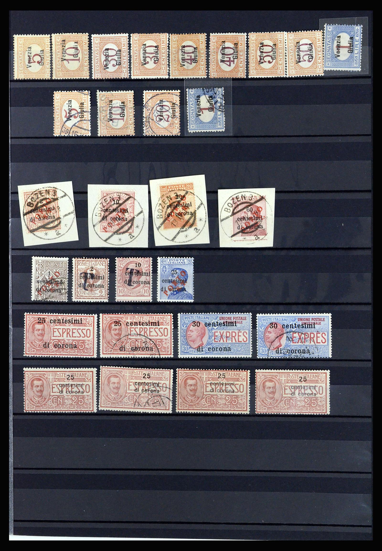 36670 032 - Stamp collection 36670 Italy and territories 1851-1950.