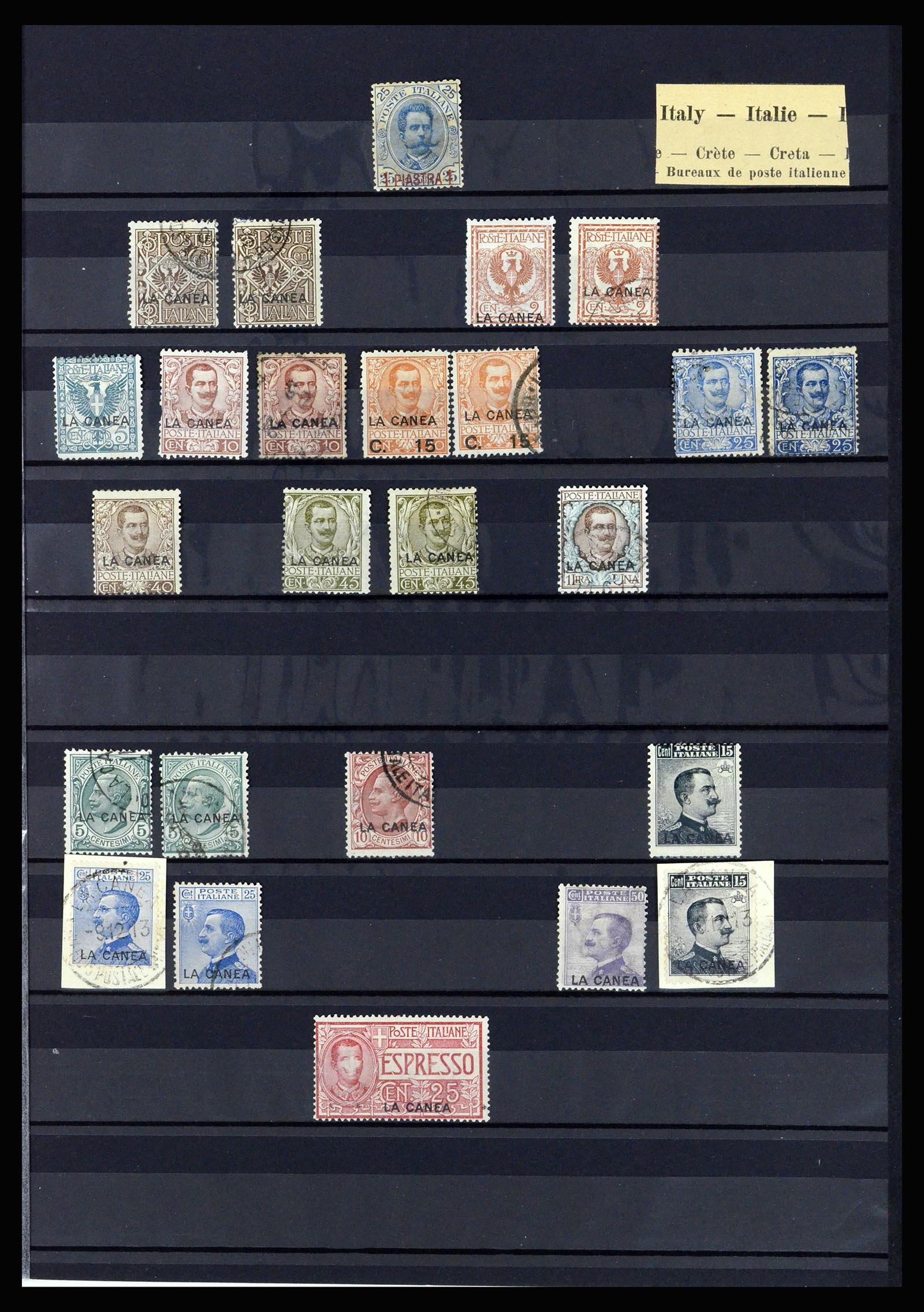 36670 034 - Postzegelverzameling 36670 Italië en gebieden 1851-1950.