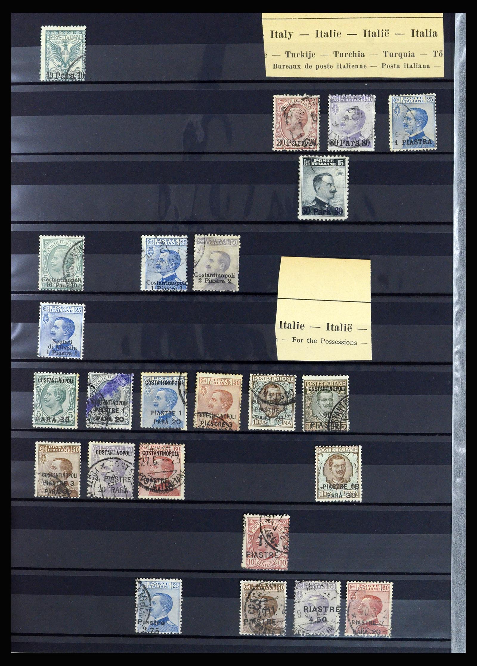 36670 035 - Postzegelverzameling 36670 Italië en gebieden 1851-1950.