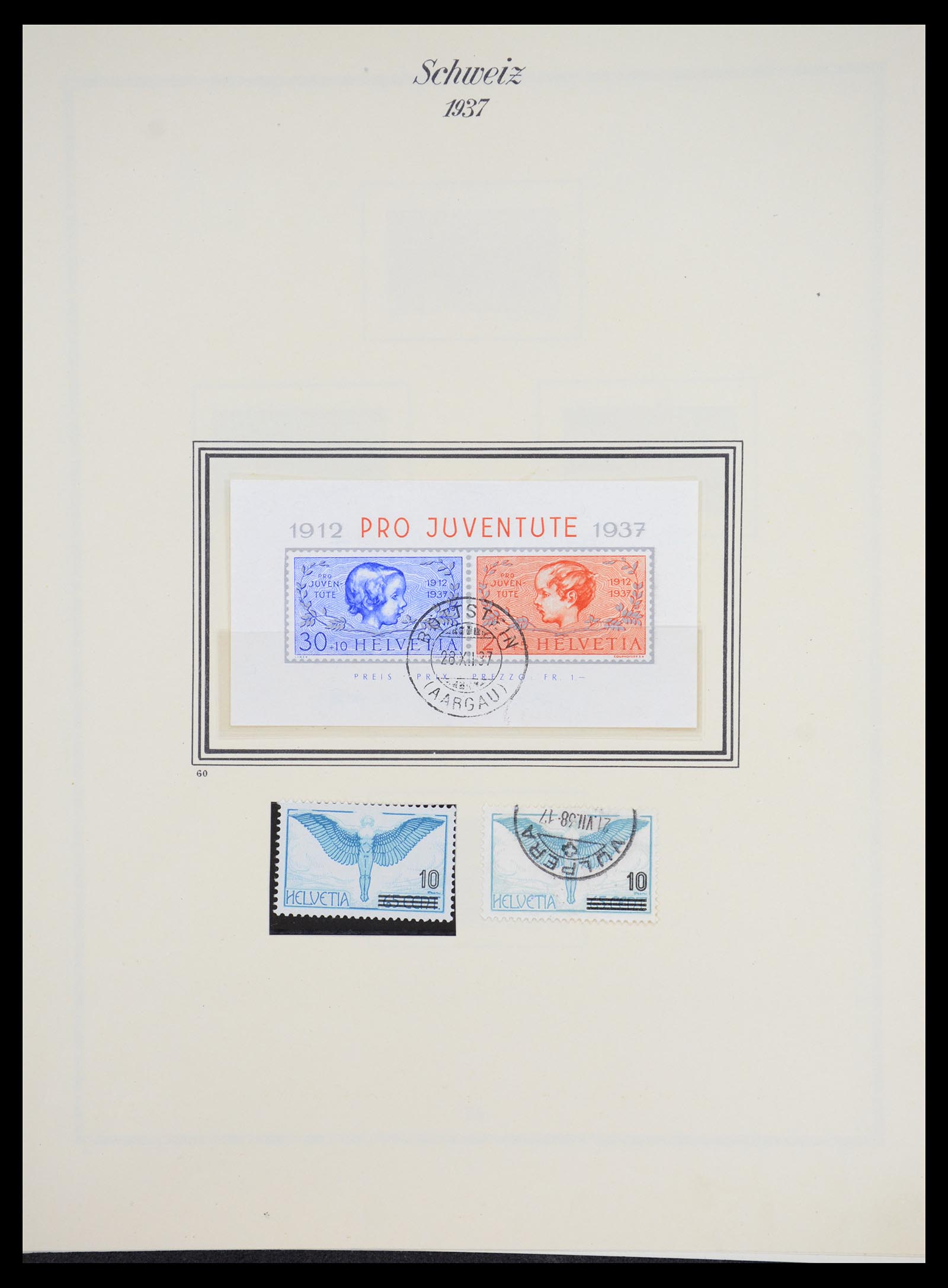 36672 021 - Stamp collection 36672 Switzerland 1854-1965.