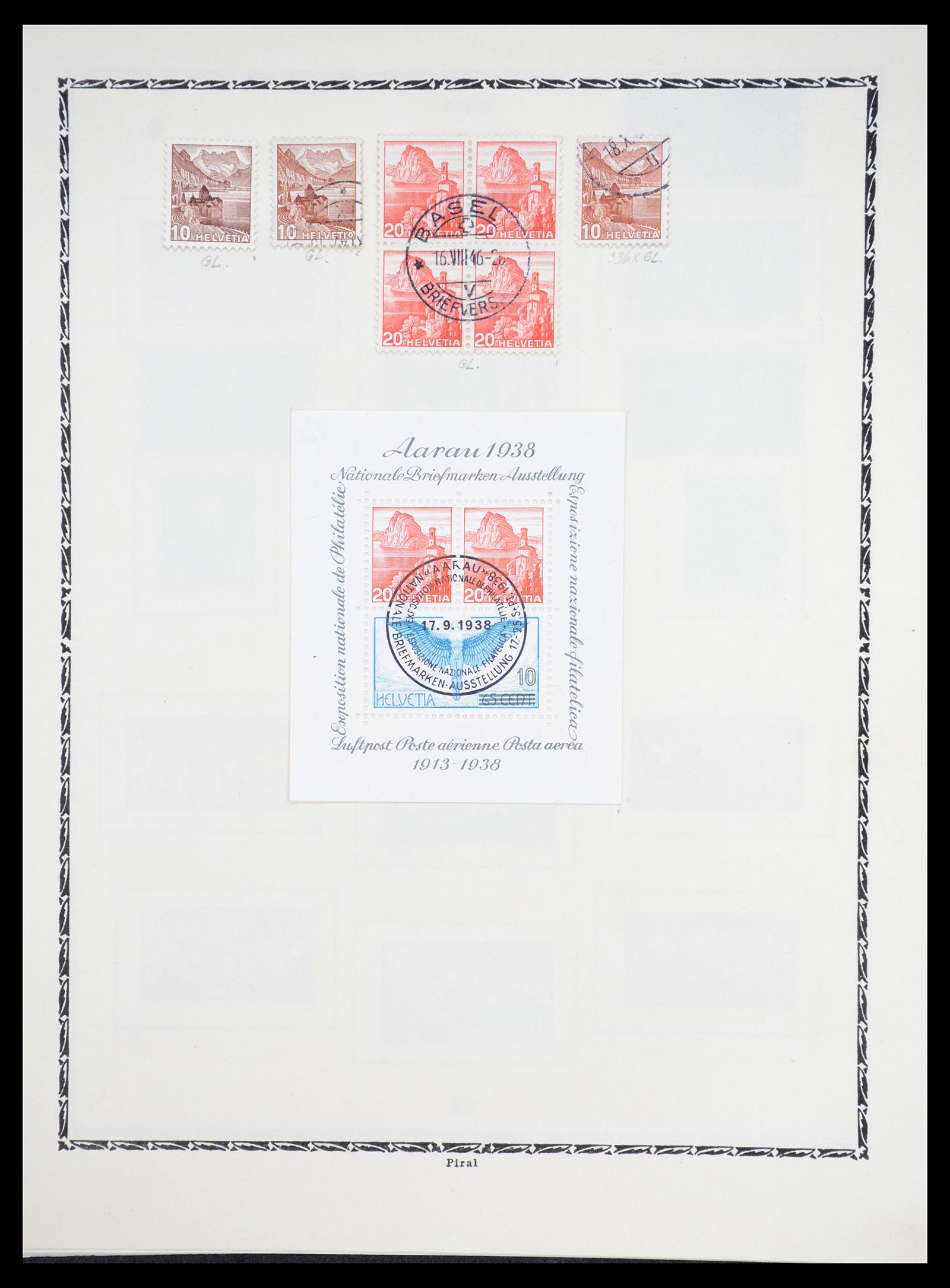36672 023 - Stamp collection 36672 Switzerland 1854-1965.
