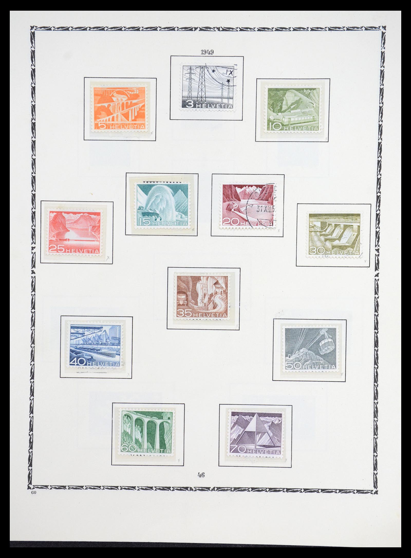 36672 039 - Stamp collection 36672 Switzerland 1854-1965.
