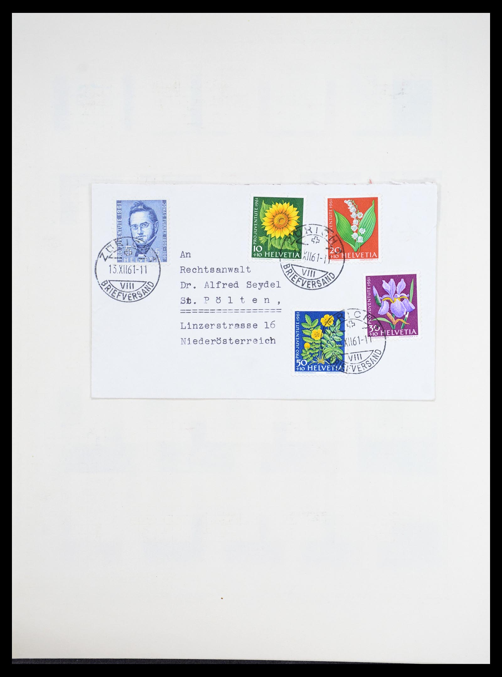 36672 046 - Stamp collection 36672 Switzerland 1854-1965.