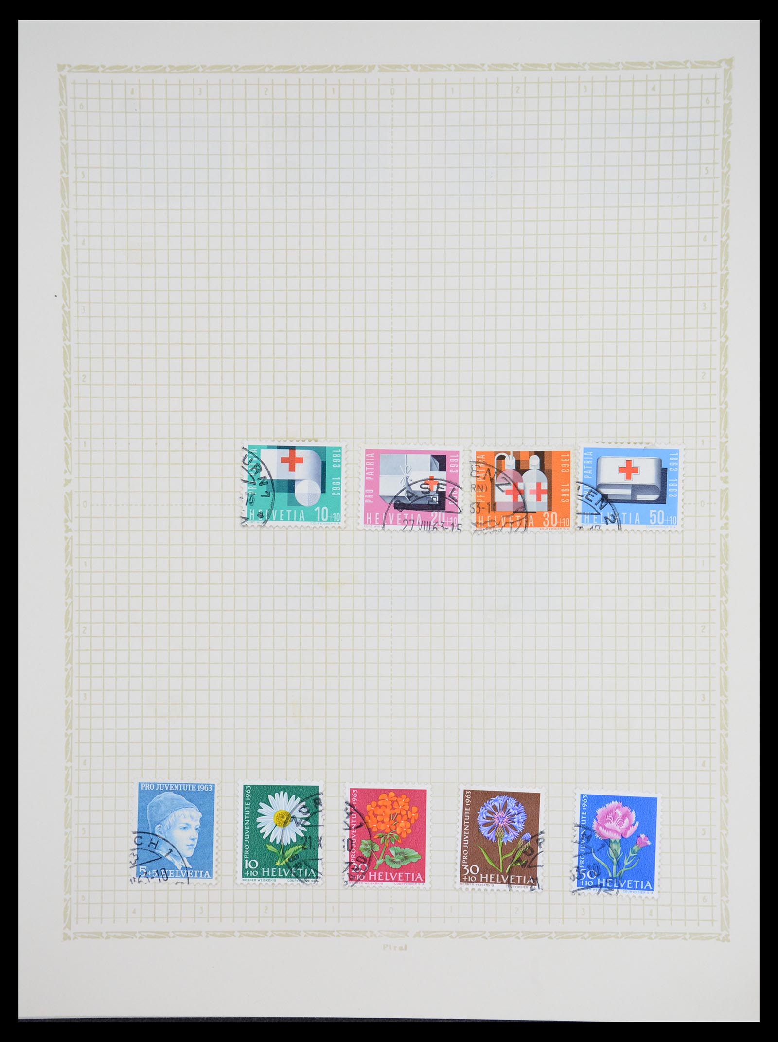 36672 053 - Stamp collection 36672 Switzerland 1854-1965.