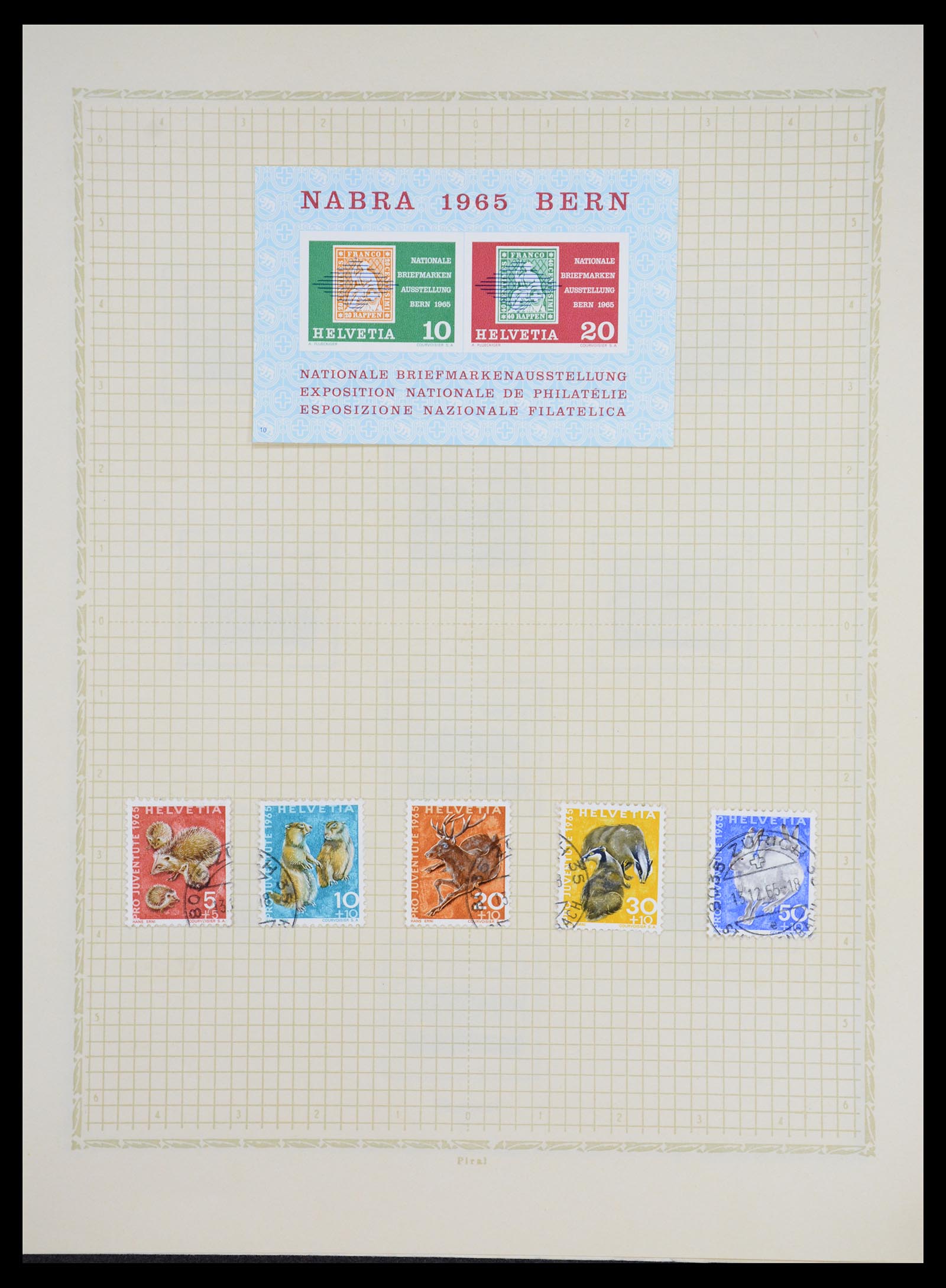 36672 055 - Stamp collection 36672 Switzerland 1854-1965.
