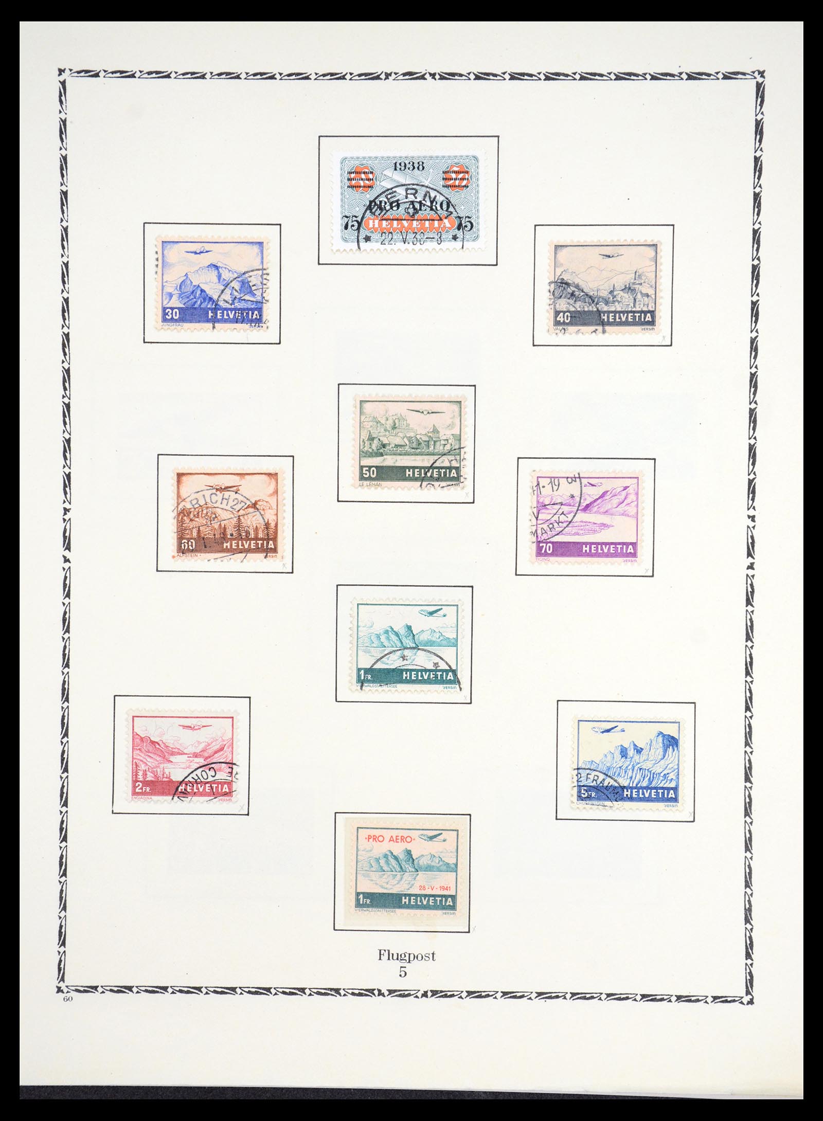 36672 056 - Stamp collection 36672 Switzerland 1854-1965.