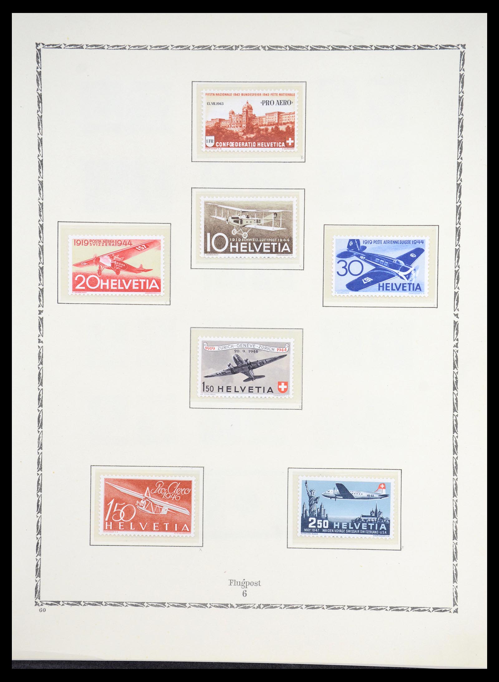36672 057 - Stamp collection 36672 Switzerland 1854-1965.