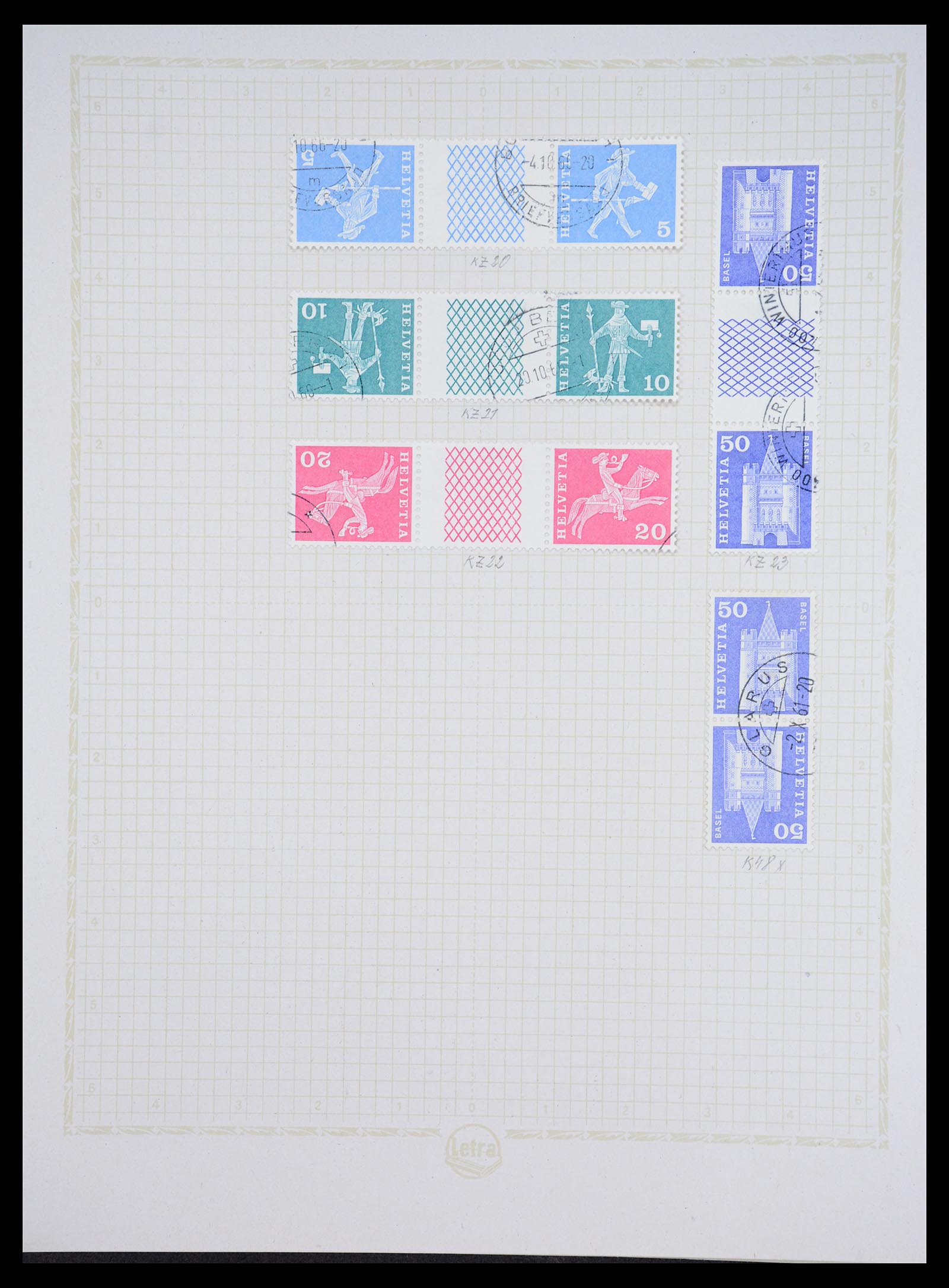 36672 061 - Stamp collection 36672 Switzerland 1854-1965.