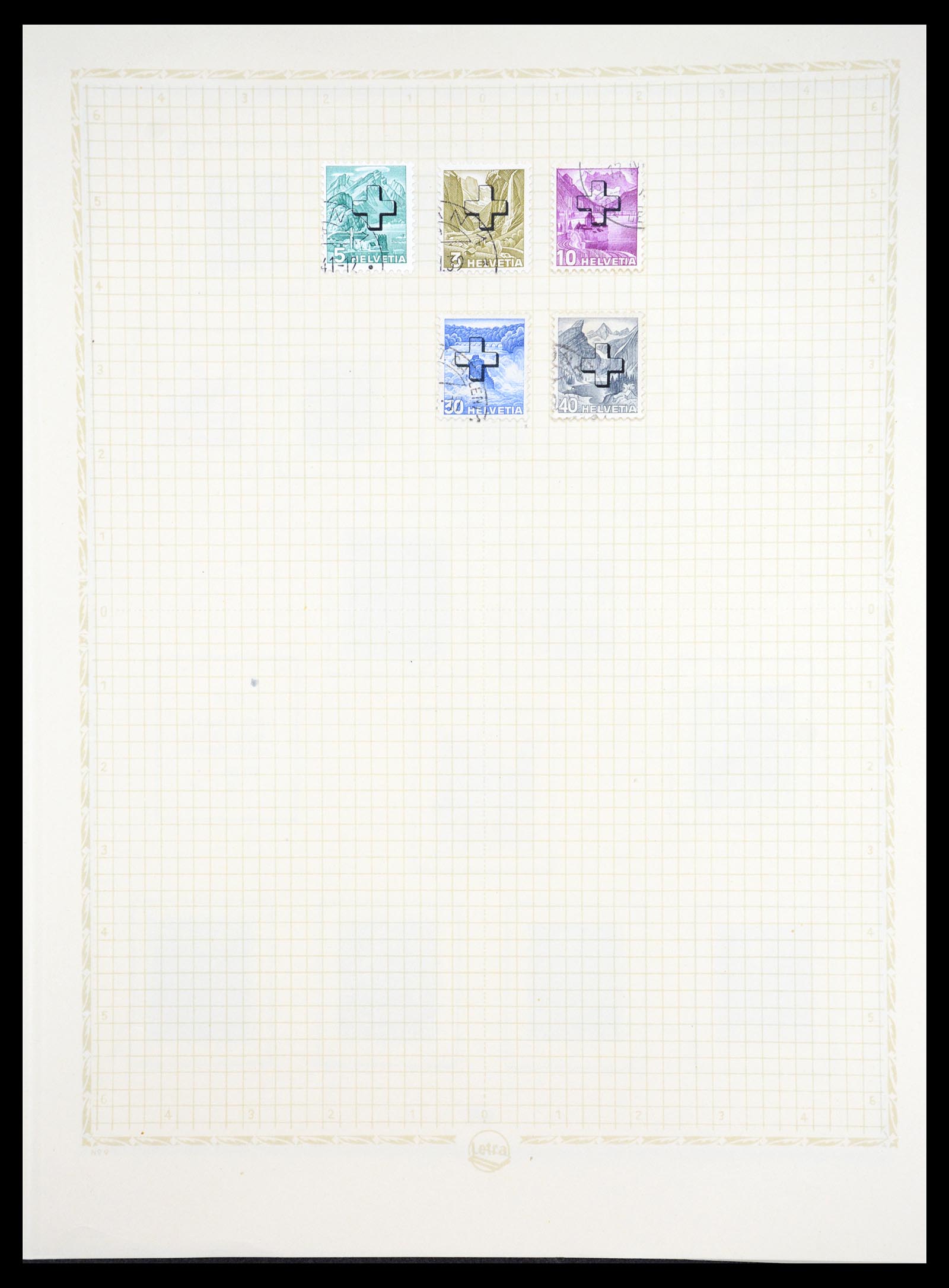 36672 062 - Stamp collection 36672 Switzerland 1854-1965.