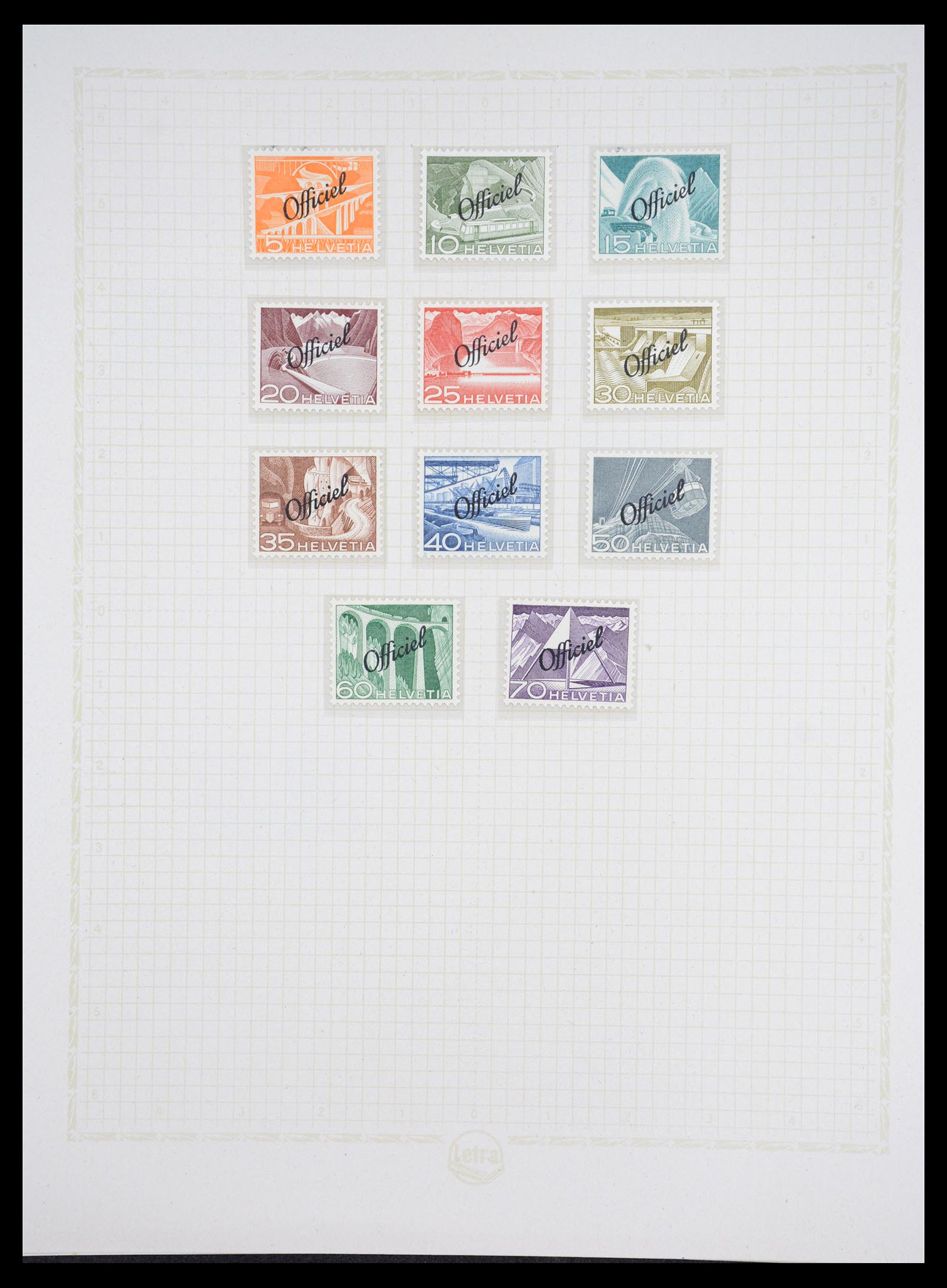 36672 064 - Stamp collection 36672 Switzerland 1854-1965.
