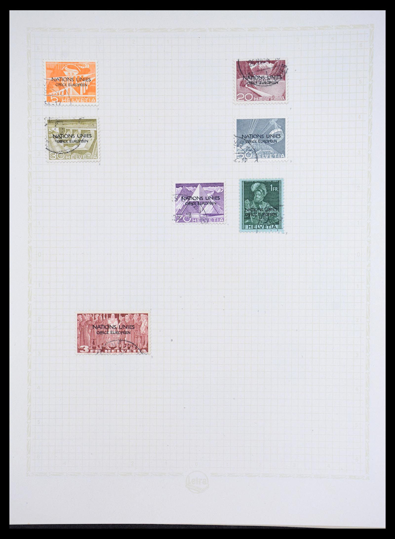 36672 065 - Stamp collection 36672 Switzerland 1854-1965.