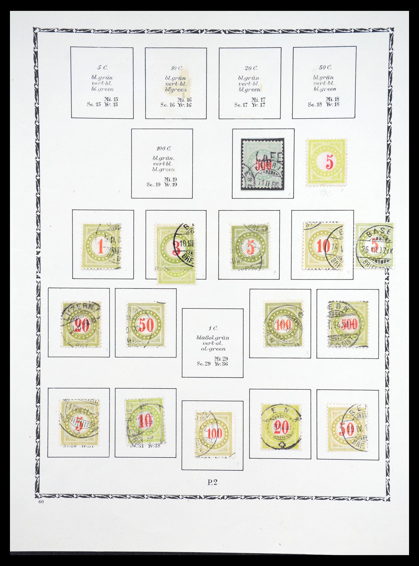 36672 075 - Stamp collection 36672 Switzerland 1854-1965.