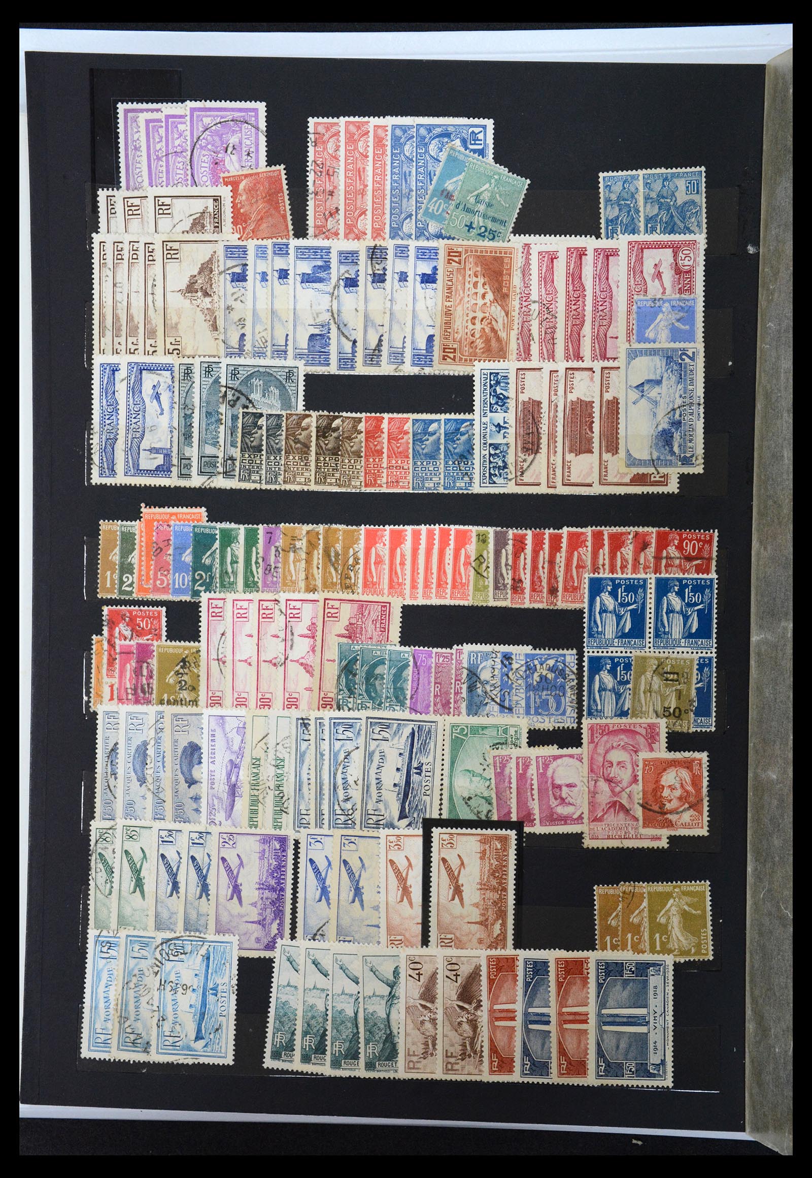 36673 005 - Postzegelverzameling 36673 Frankrijk 1860-1945.