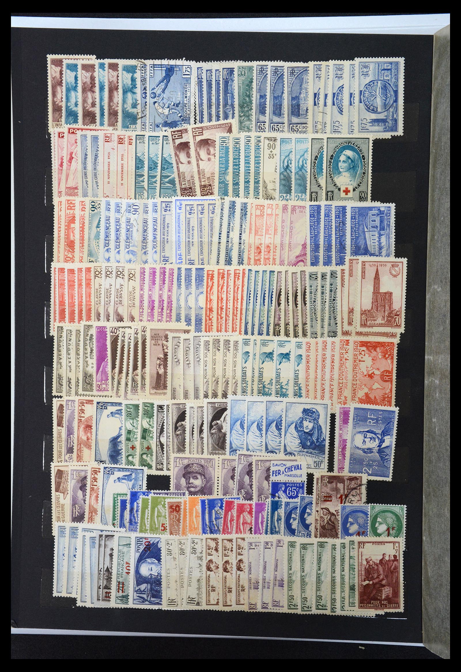 36673 006 - Postzegelverzameling 36673 Frankrijk 1860-1945.