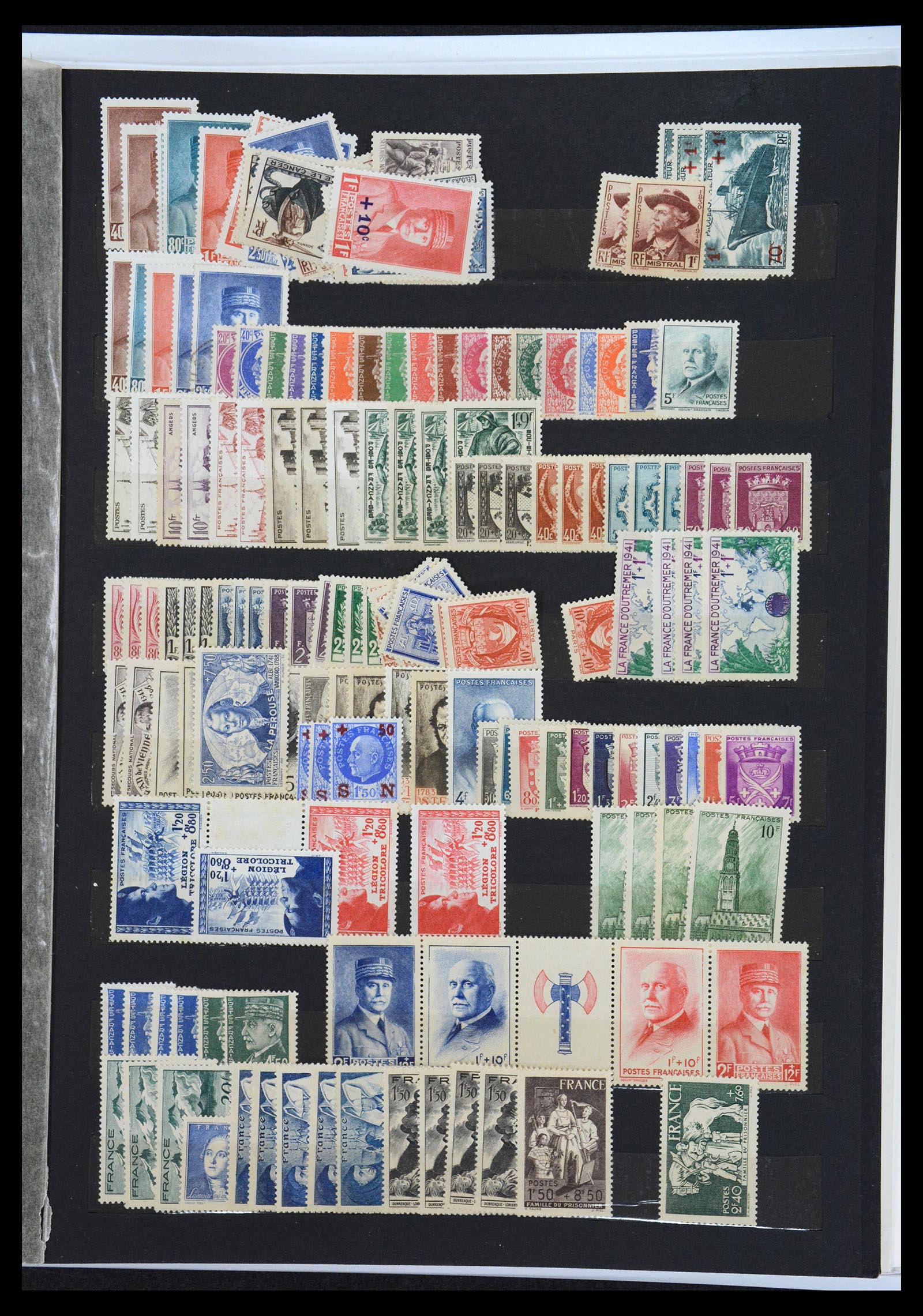 36673 007 - Postzegelverzameling 36673 Frankrijk 1860-1945.
