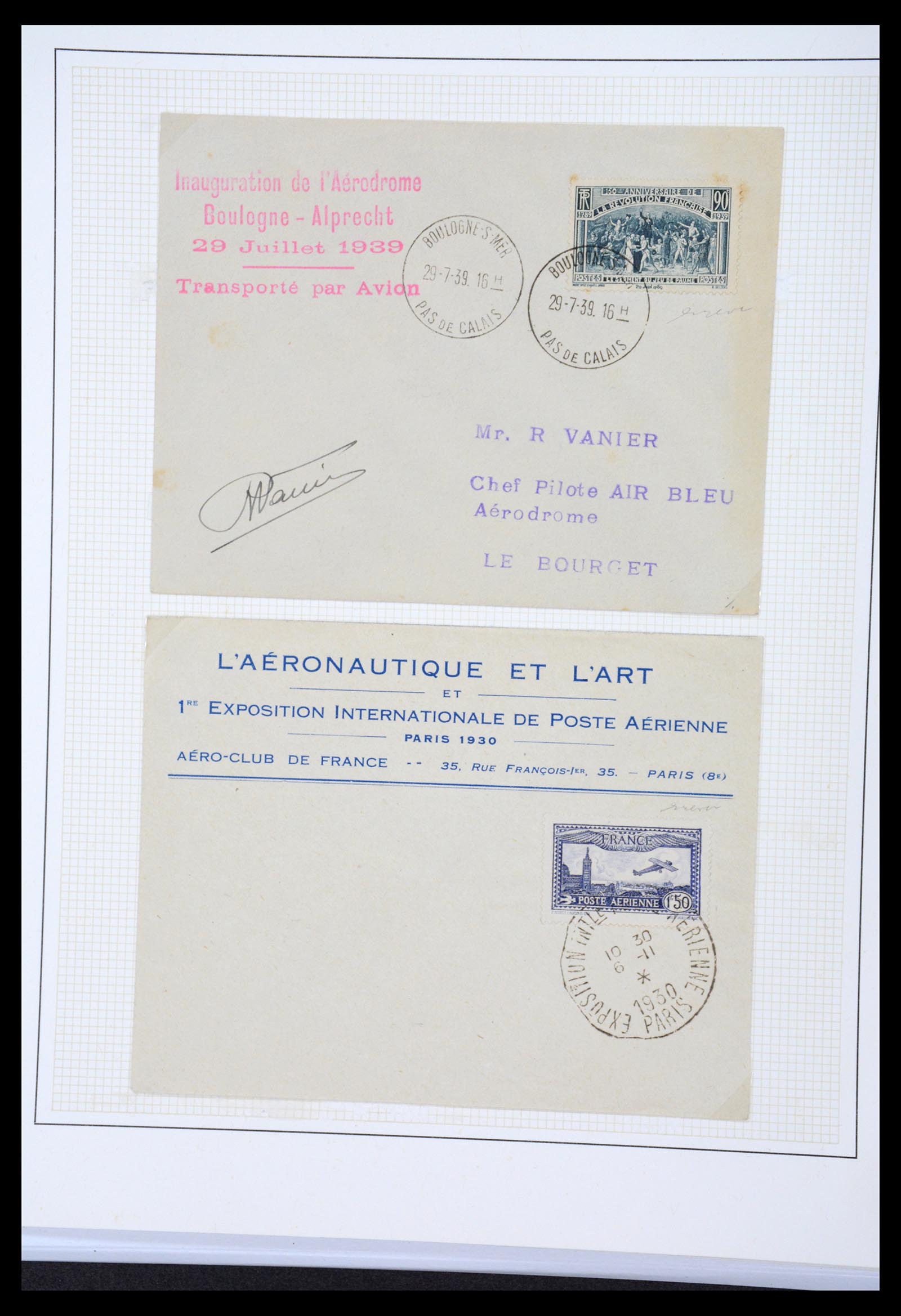 36673 013 - Postzegelverzameling 36673 Frankrijk 1860-1945.
