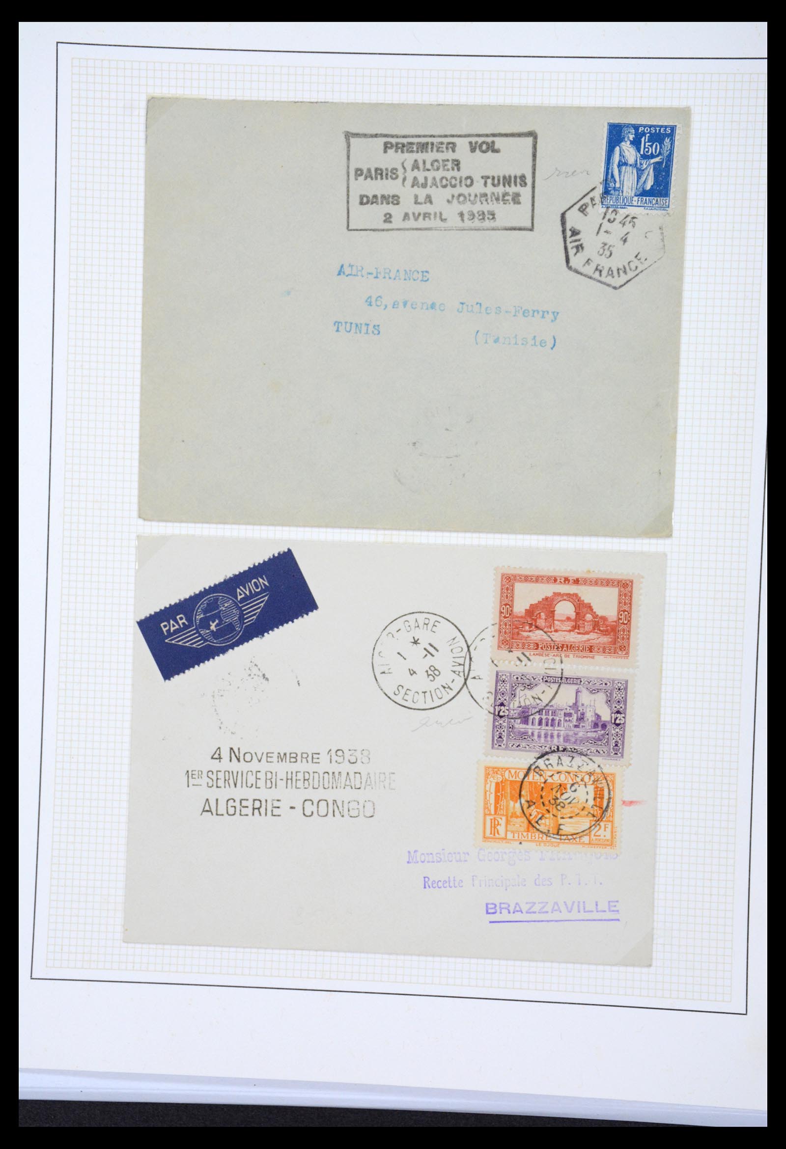 36673 016 - Postzegelverzameling 36673 Frankrijk 1860-1945.