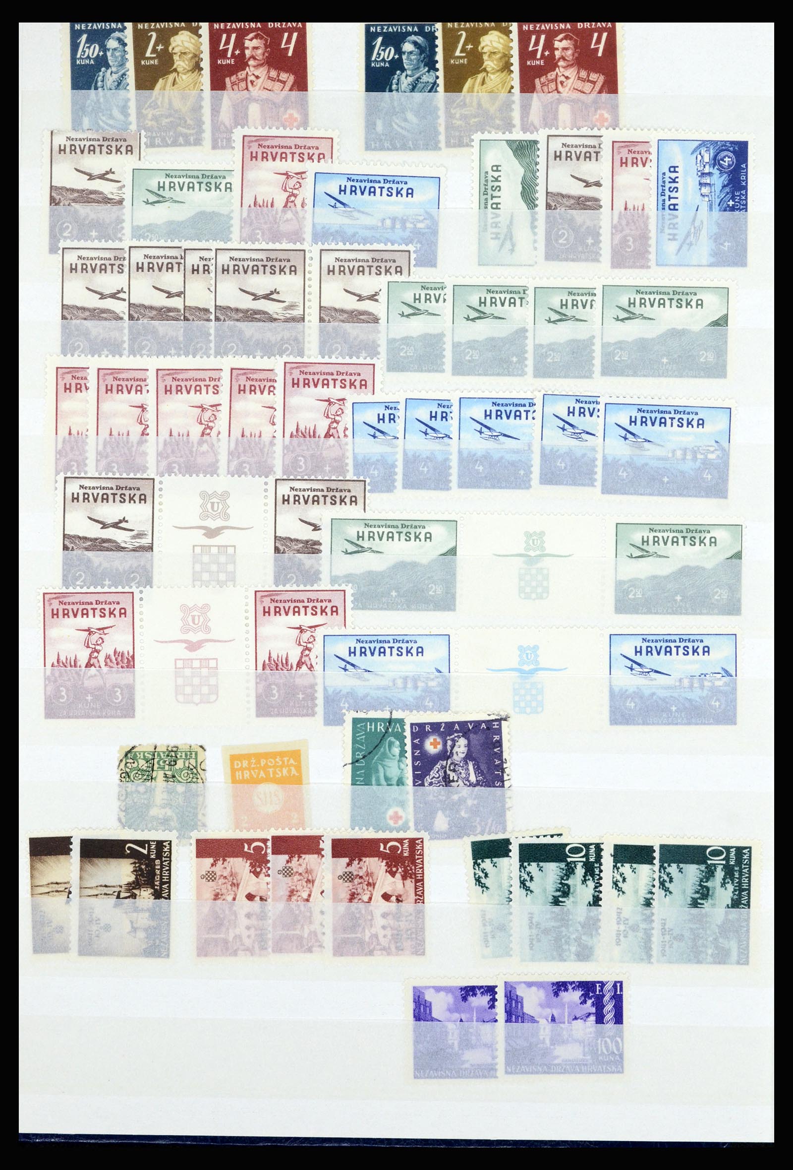 36676 004 - Postzegelverzameling 36676 Joegoslavië 1918-1960.