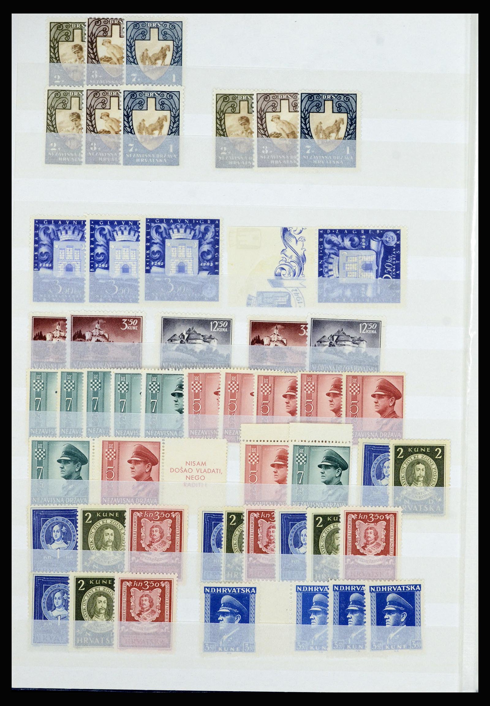 36676 006 - Postzegelverzameling 36676 Joegoslavië 1918-1960.