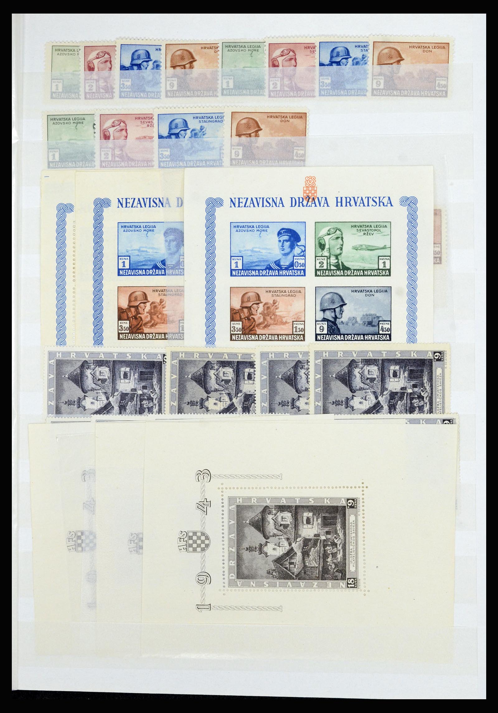 36676 007 - Postzegelverzameling 36676 Joegoslavië 1918-1960.