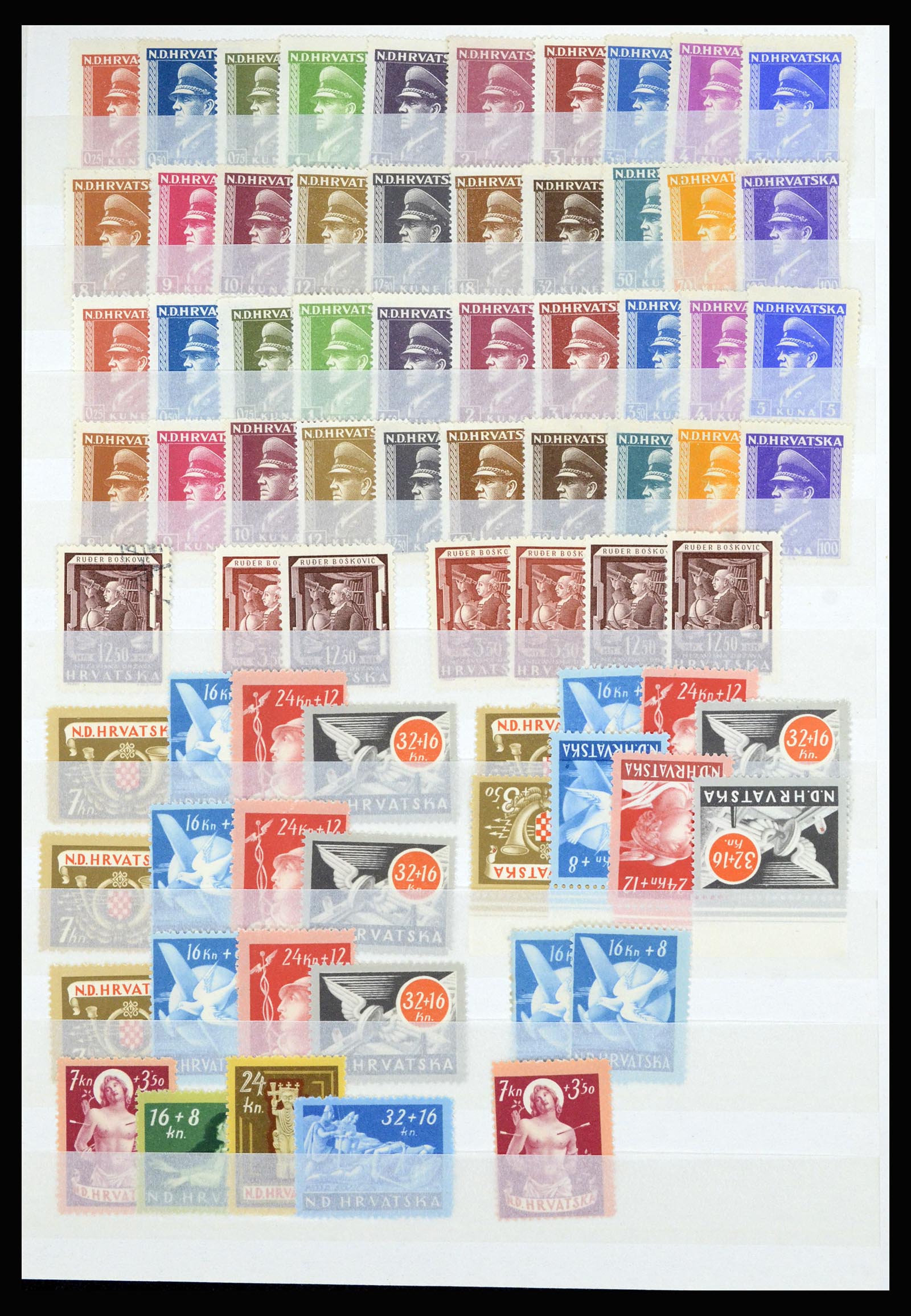 36676 009 - Postzegelverzameling 36676 Joegoslavië 1918-1960.