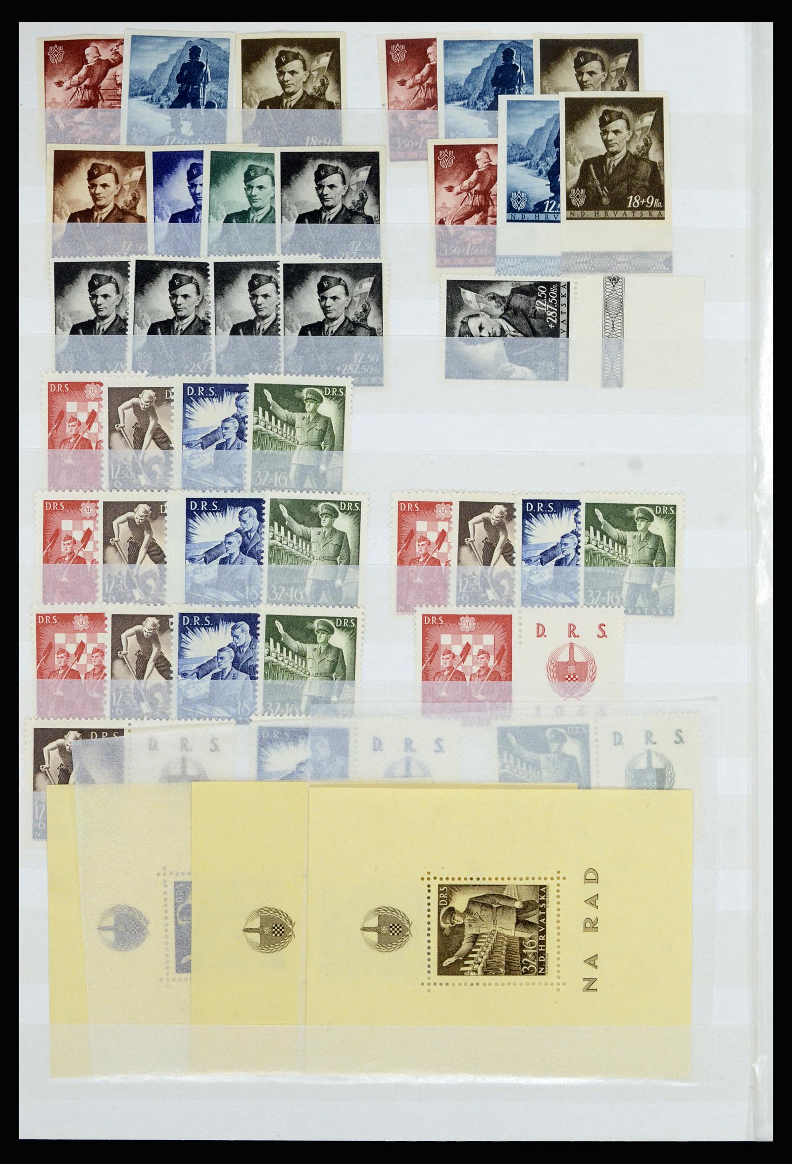 36676 010 - Postzegelverzameling 36676 Joegoslavië 1918-1960.
