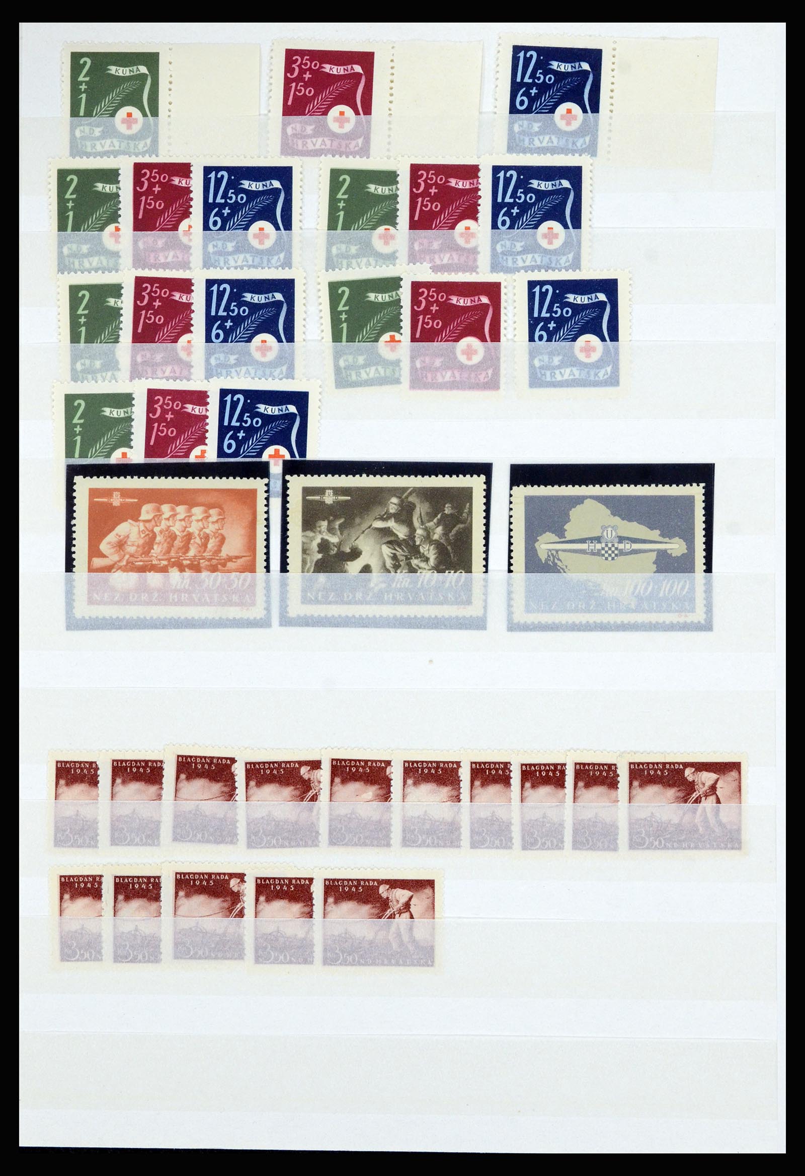 36676 011 - Postzegelverzameling 36676 Joegoslavië 1918-1960.
