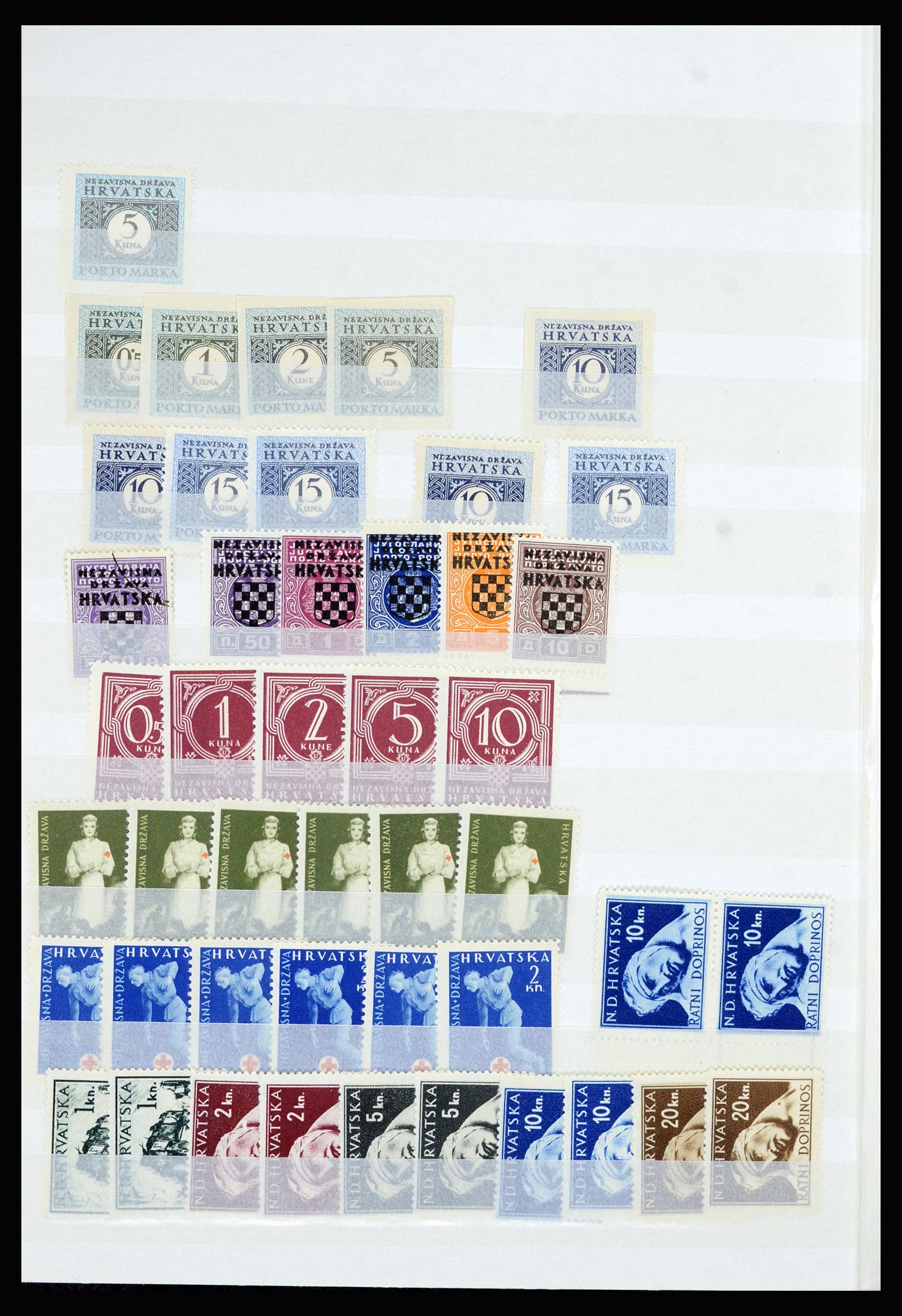 36676 012 - Postzegelverzameling 36676 Joegoslavië 1918-1960.