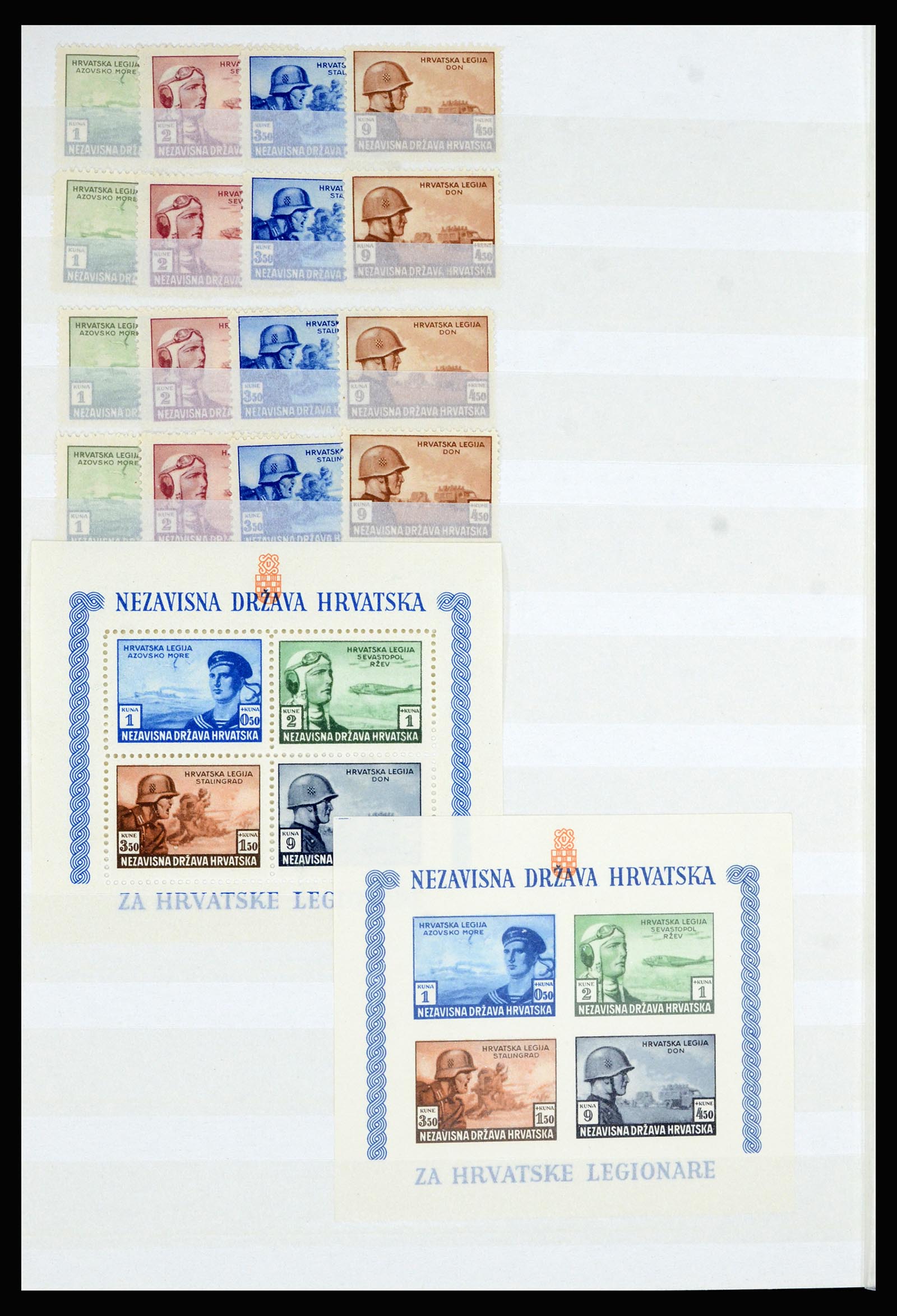36676 014 - Postzegelverzameling 36676 Joegoslavië 1918-1960.