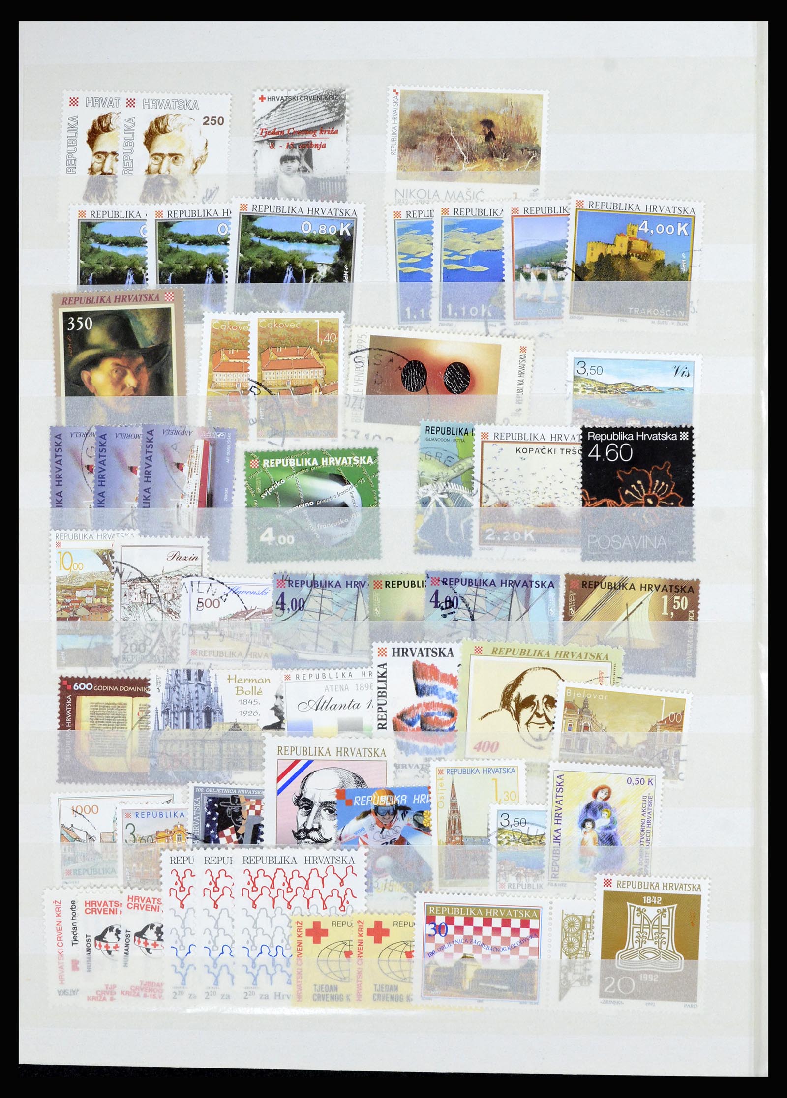 36676 016 - Postzegelverzameling 36676 Joegoslavië 1918-1960.