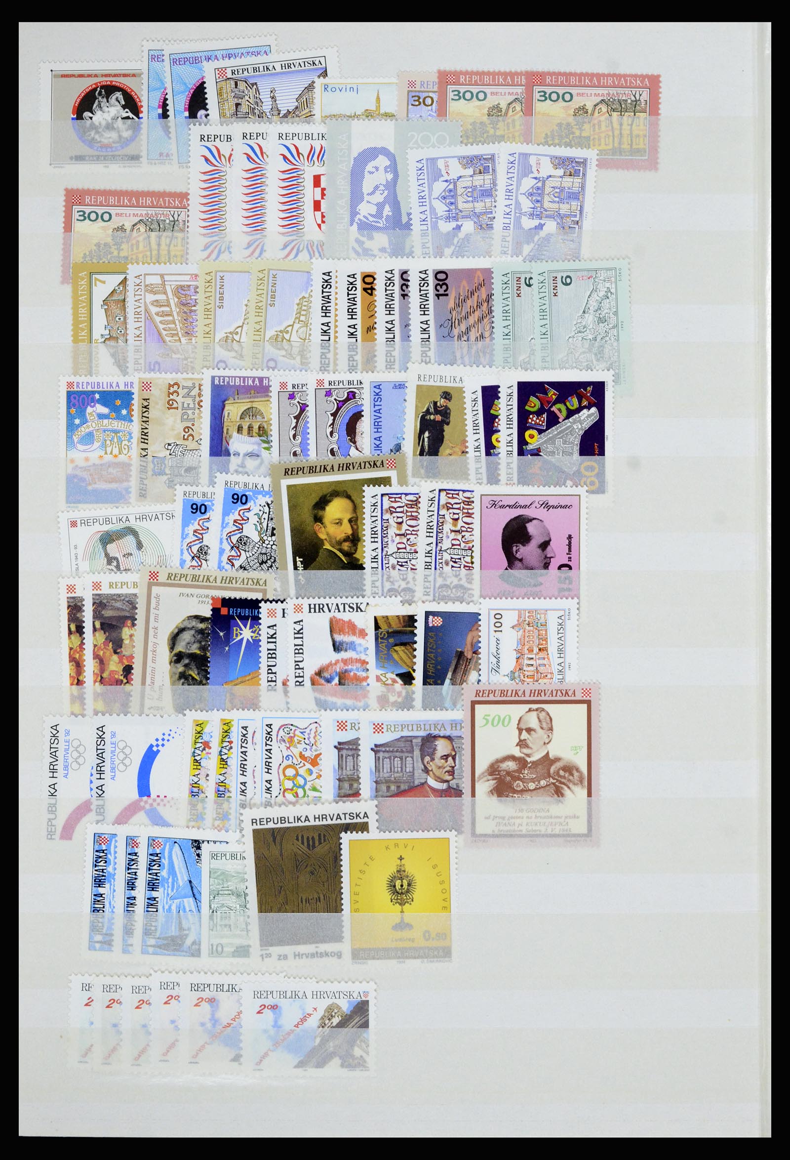 36676 018 - Postzegelverzameling 36676 Joegoslavië 1918-1960.