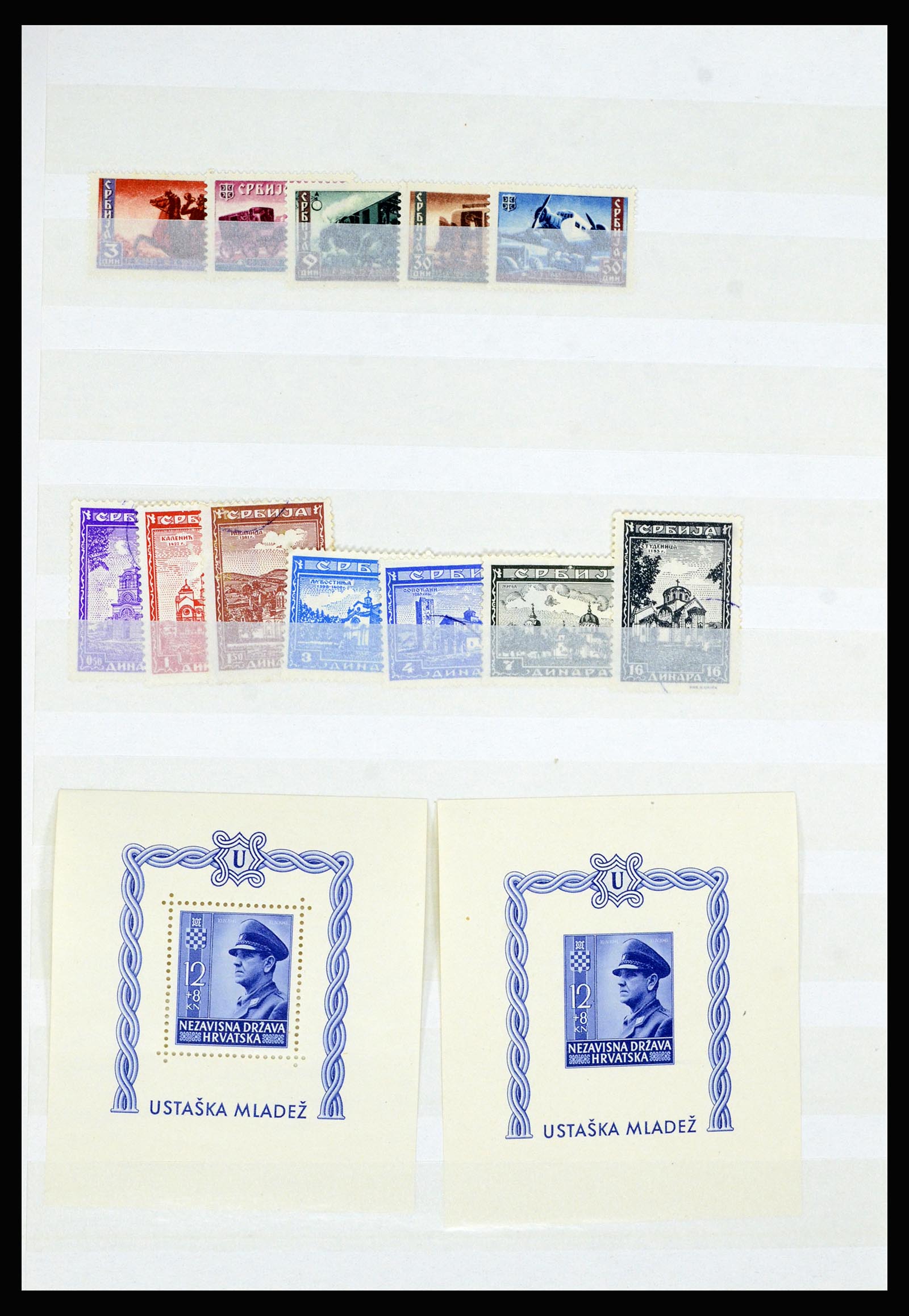 36676 020 - Postzegelverzameling 36676 Joegoslavië 1918-1960.