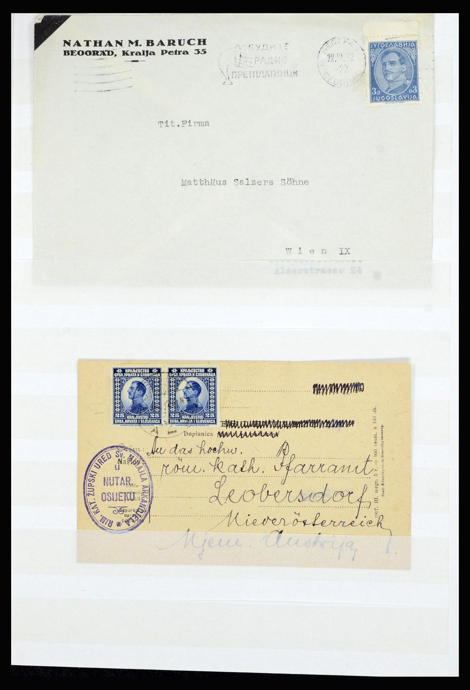 36676 021 - Stamp collection 36676 Yugoslavia 1918-1960.