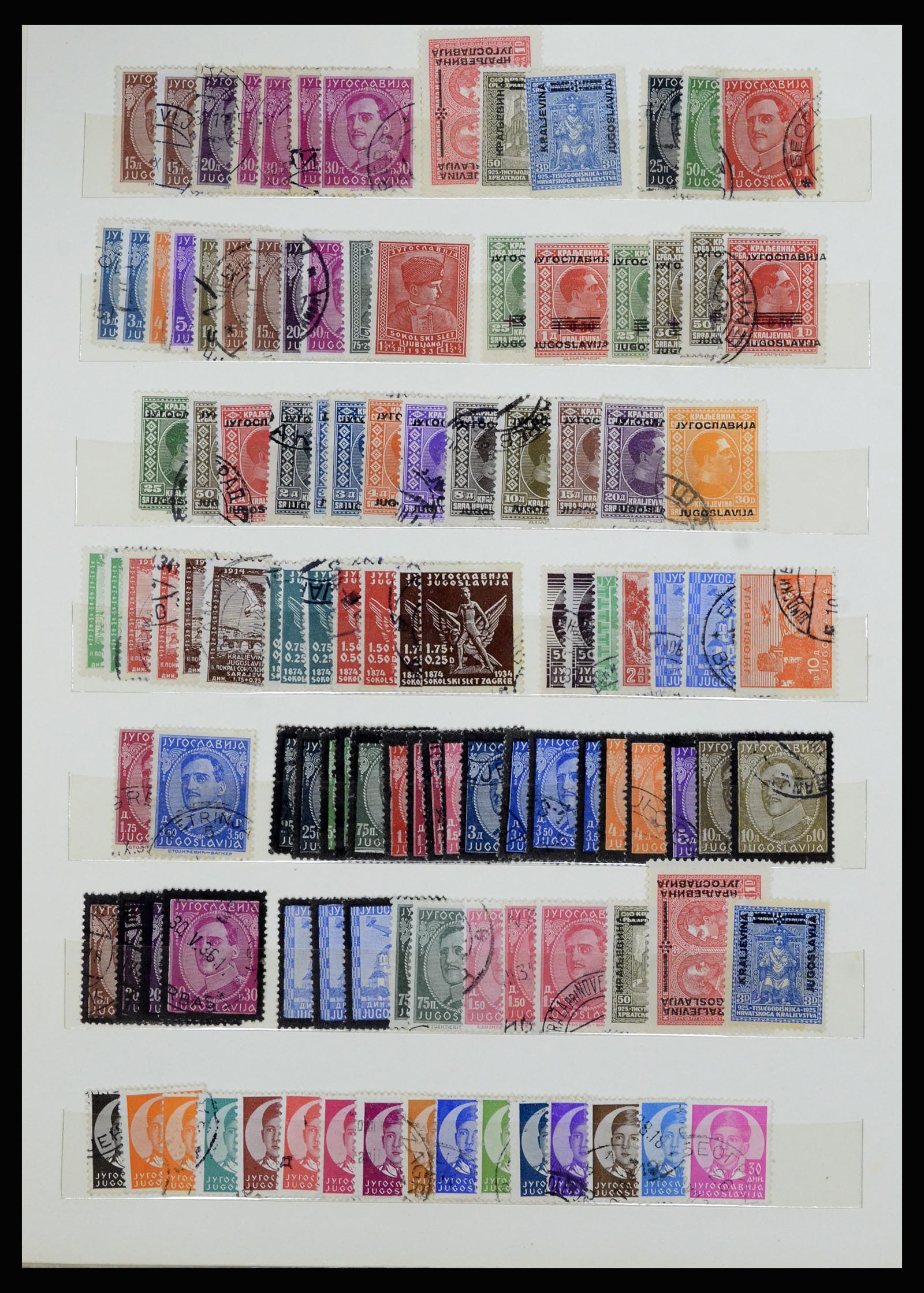 36676 030 - Stamp collection 36676 Yugoslavia 1918-1960.