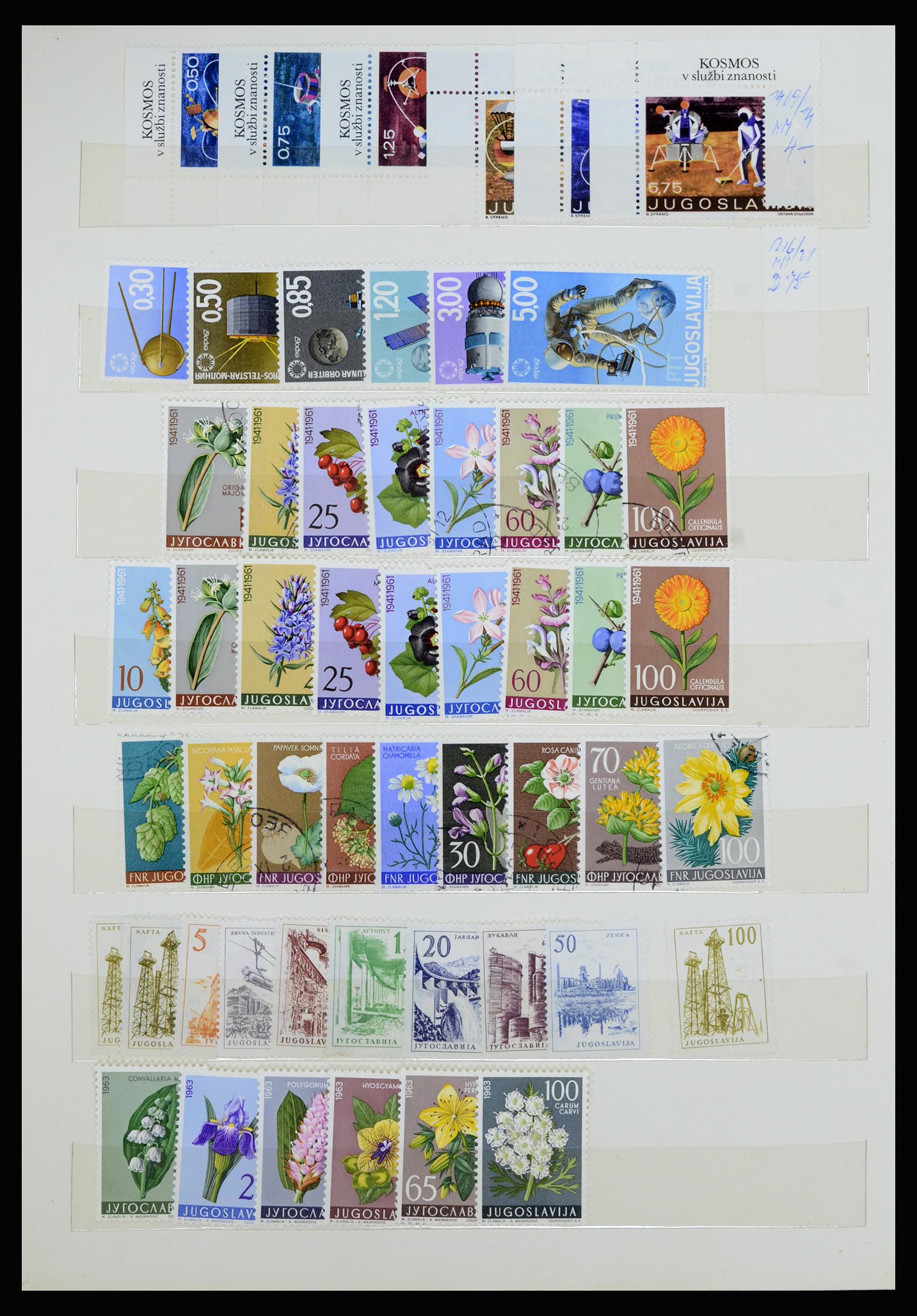36676 034 - Stamp collection 36676 Yugoslavia 1918-1960.