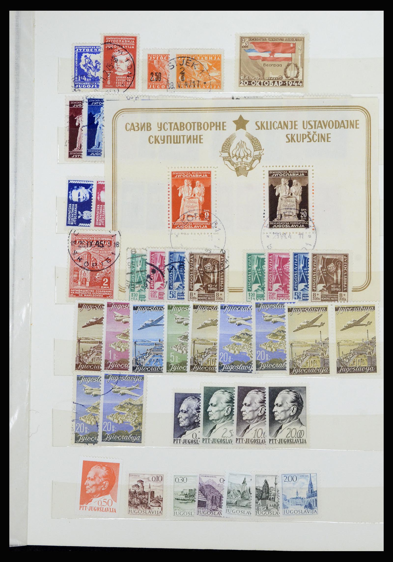 36676 035 - Stamp collection 36676 Yugoslavia 1918-1960.