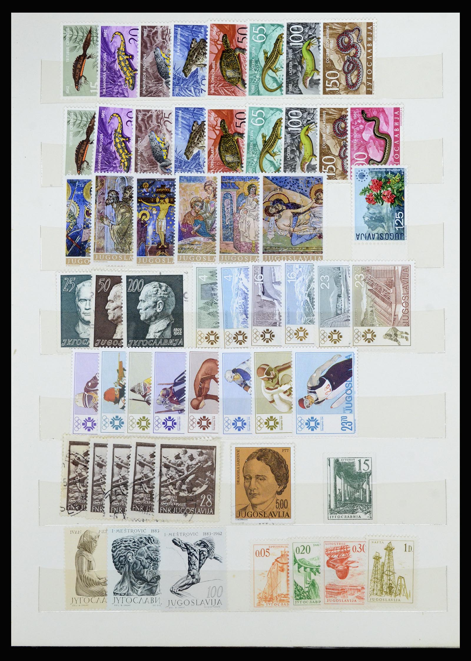 36676 037 - Stamp collection 36676 Yugoslavia 1918-1960.