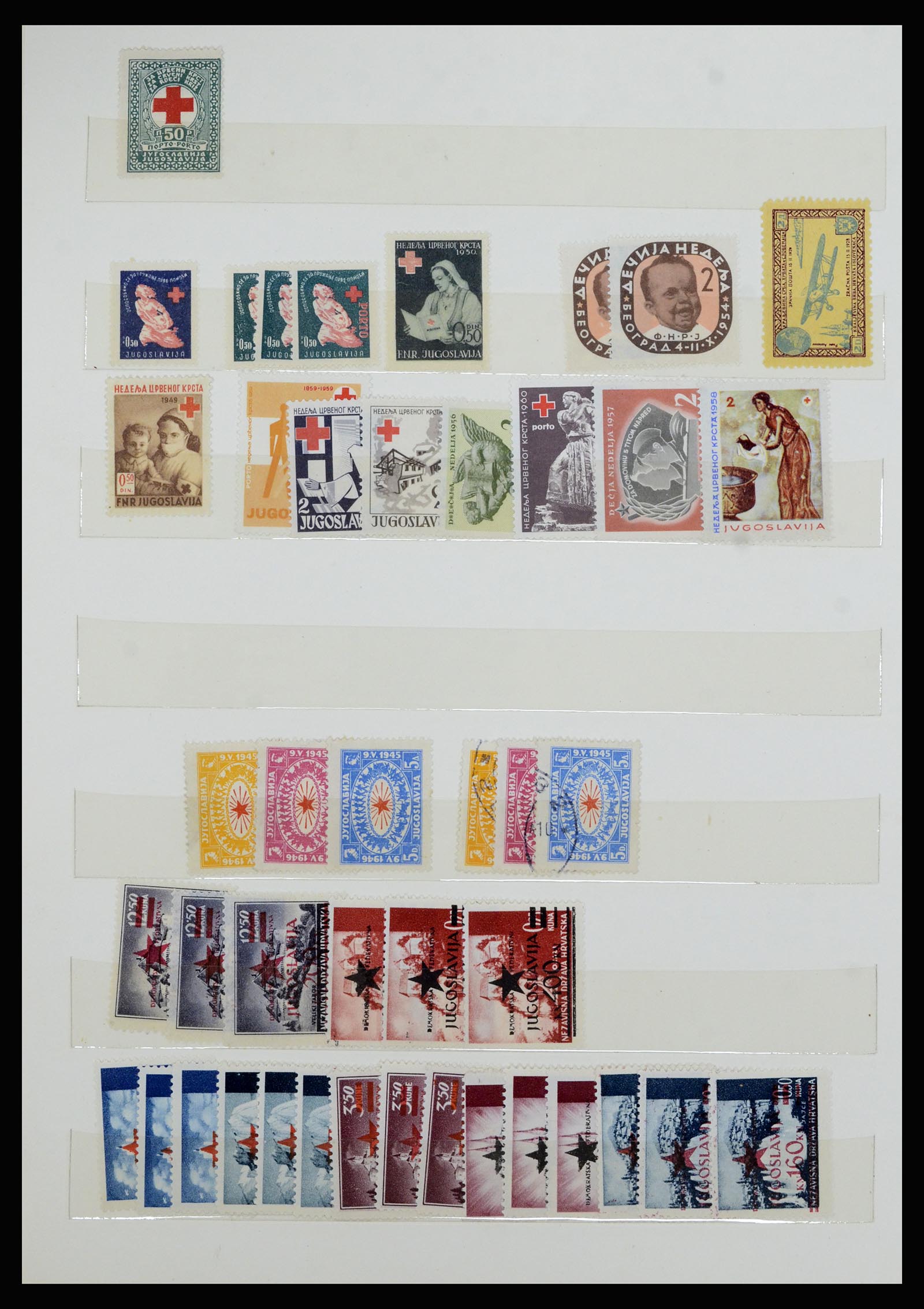 36676 040 - Stamp collection 36676 Yugoslavia 1918-1960.