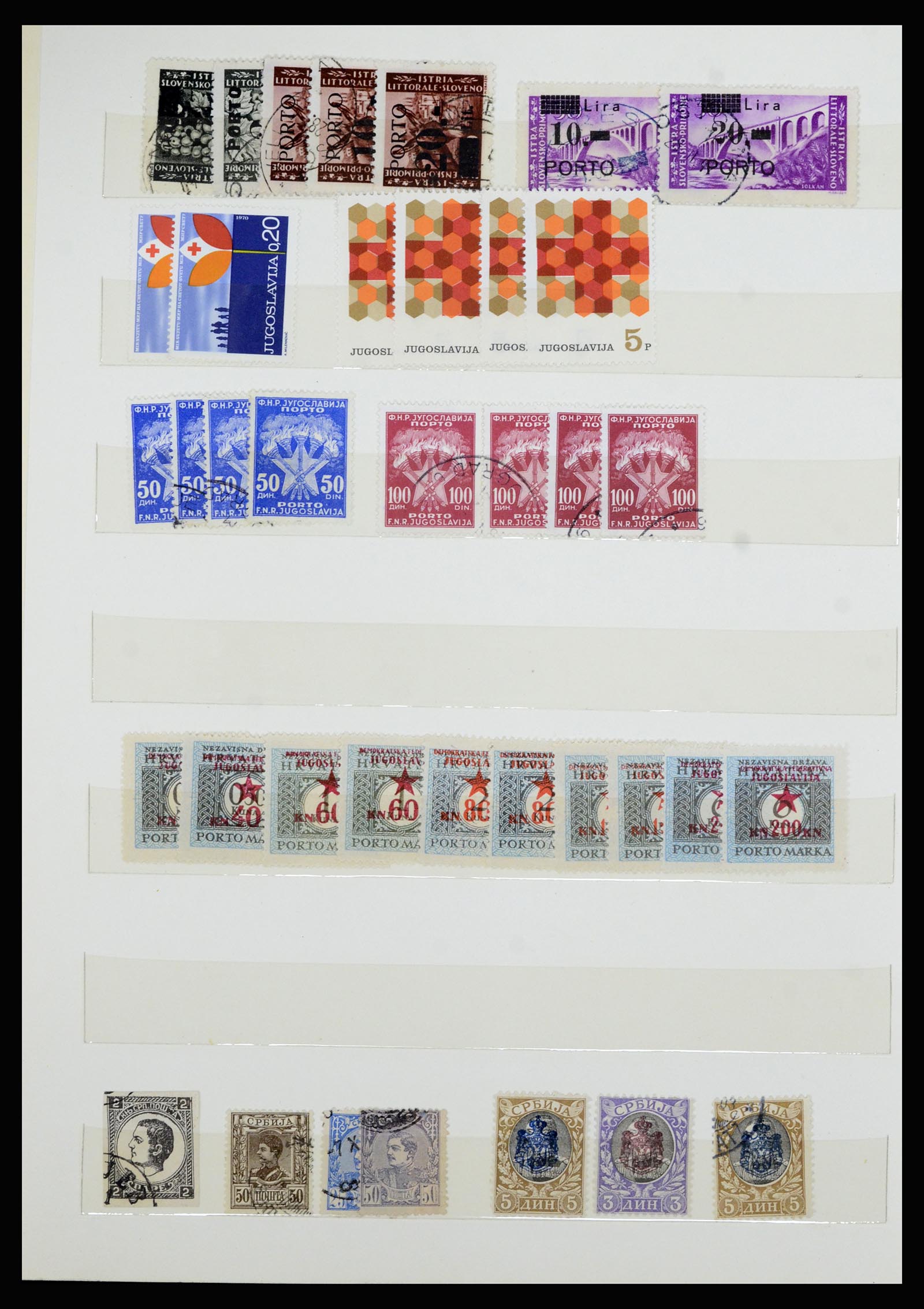 36676 042 - Stamp collection 36676 Yugoslavia 1918-1960.