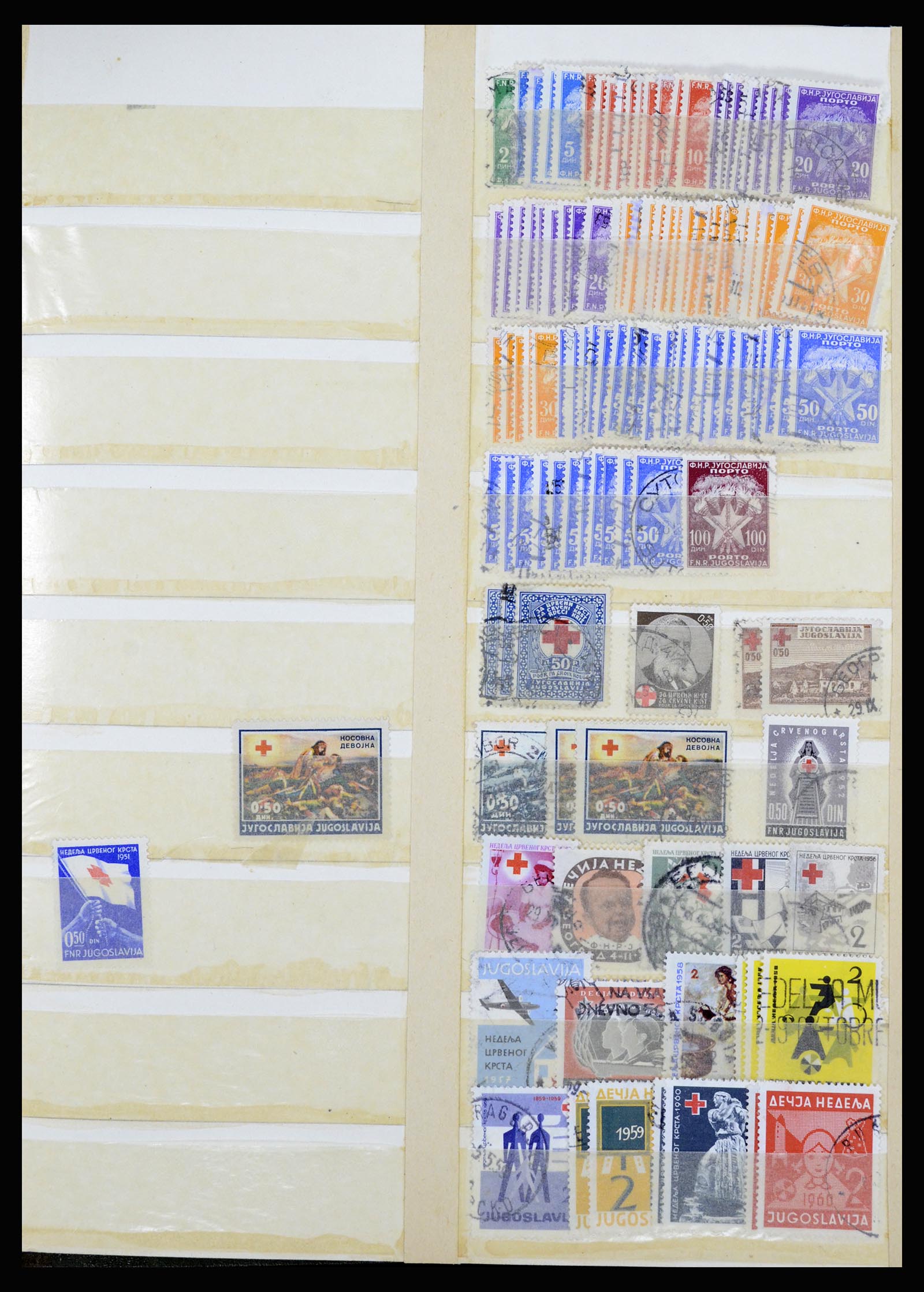 36676 087 - Stamp collection 36676 Yugoslavia 1918-1960.