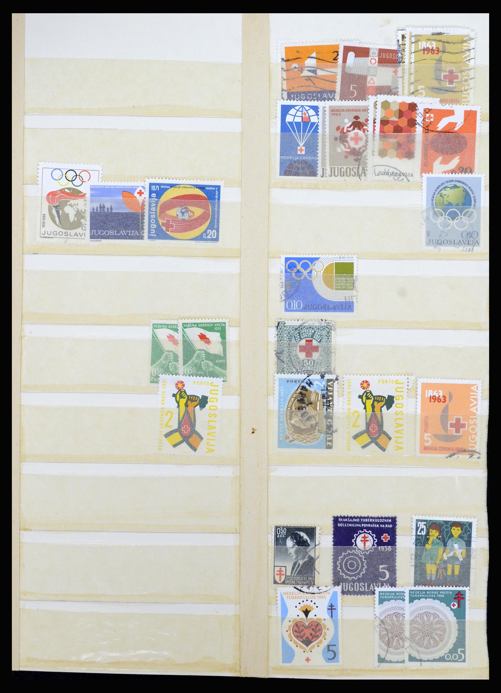 36676 088 - Stamp collection 36676 Yugoslavia 1918-1960.