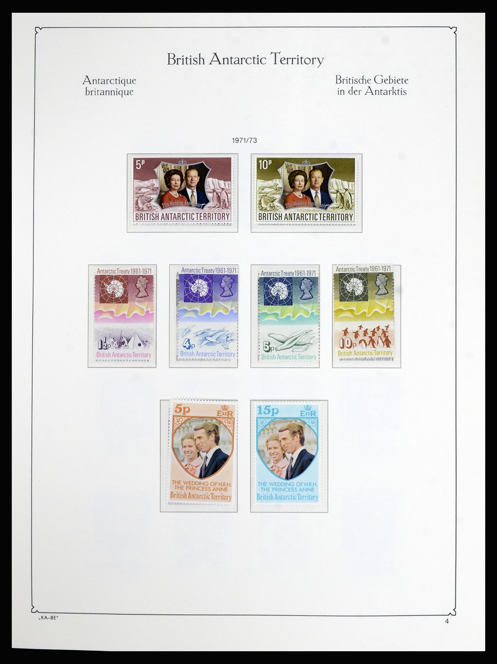 36678 016 - Stamp collection 36678 Antarctica 1957-2012.