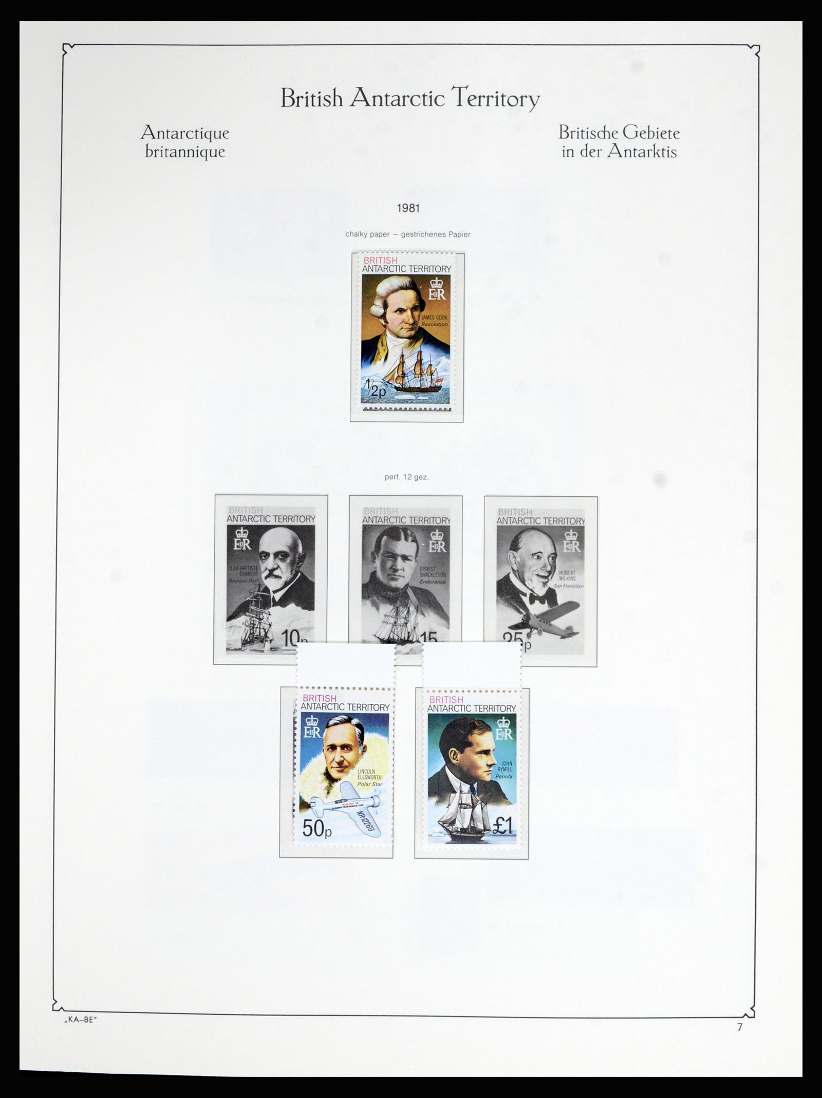 36678 019 - Stamp collection 36678 Antarctica 1957-2012.