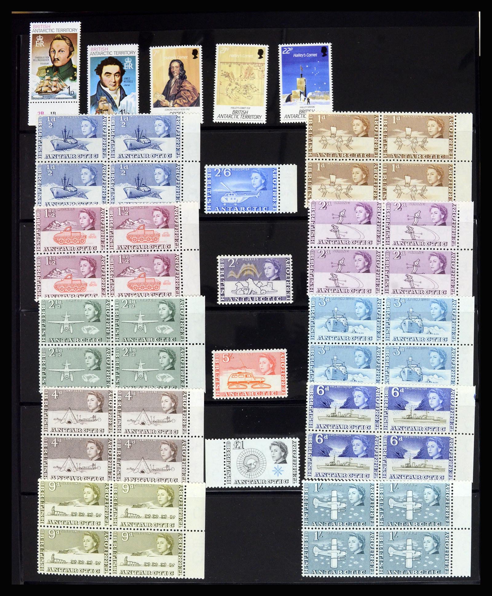 36678 027 - Postzegelverzameling 36678 Antarctica 1957-2012.