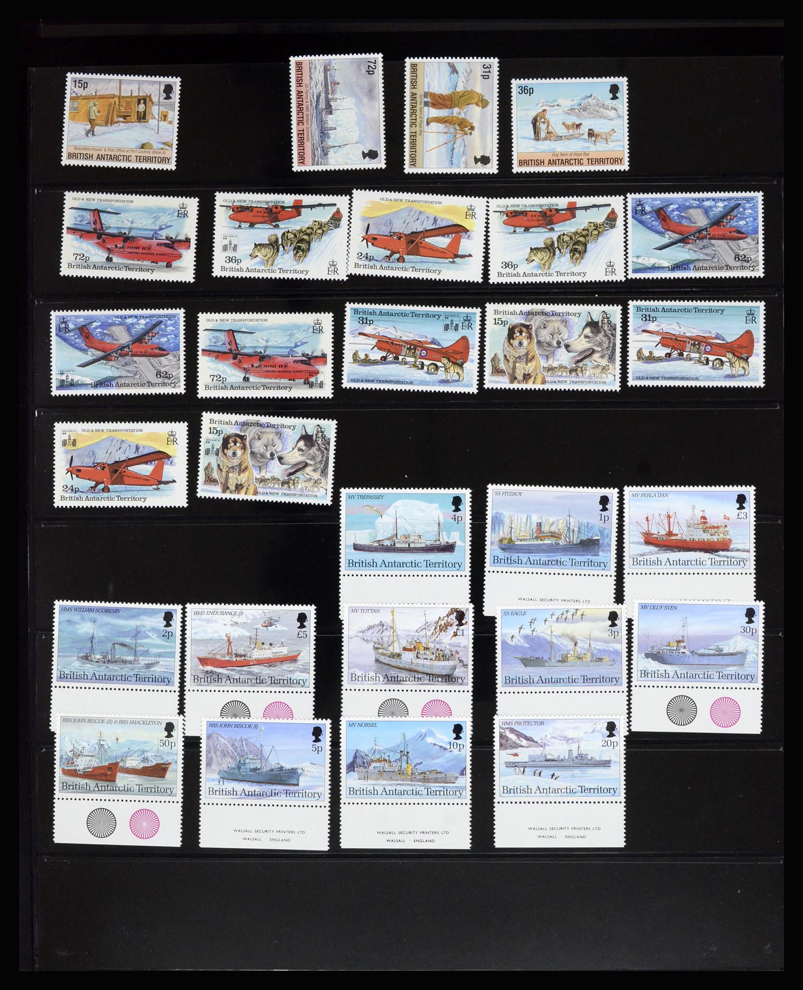 36678 031 - Postzegelverzameling 36678 Antarctica 1957-2012.