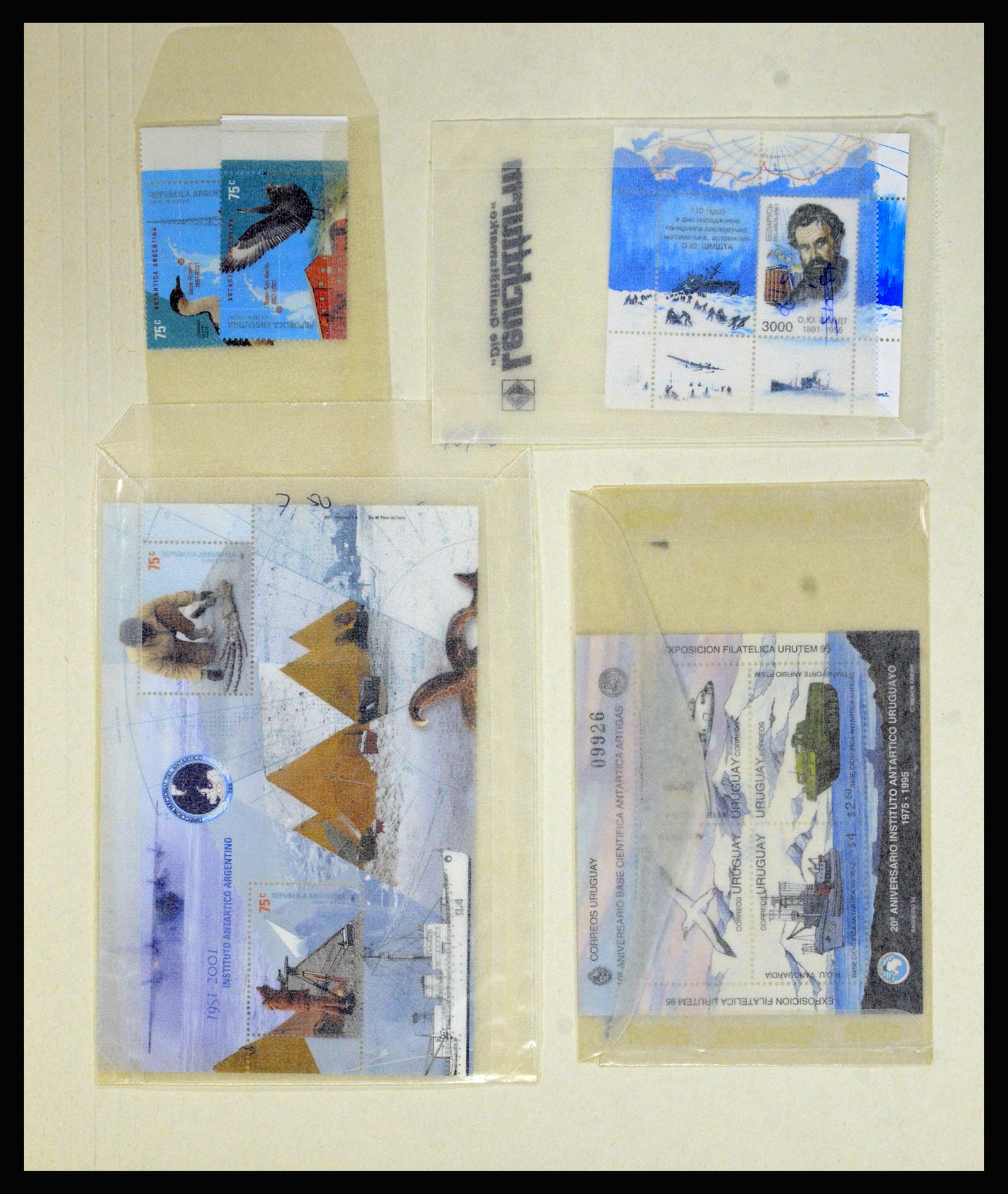 36678 036 - Postzegelverzameling 36678 Antarctica 1957-2012.