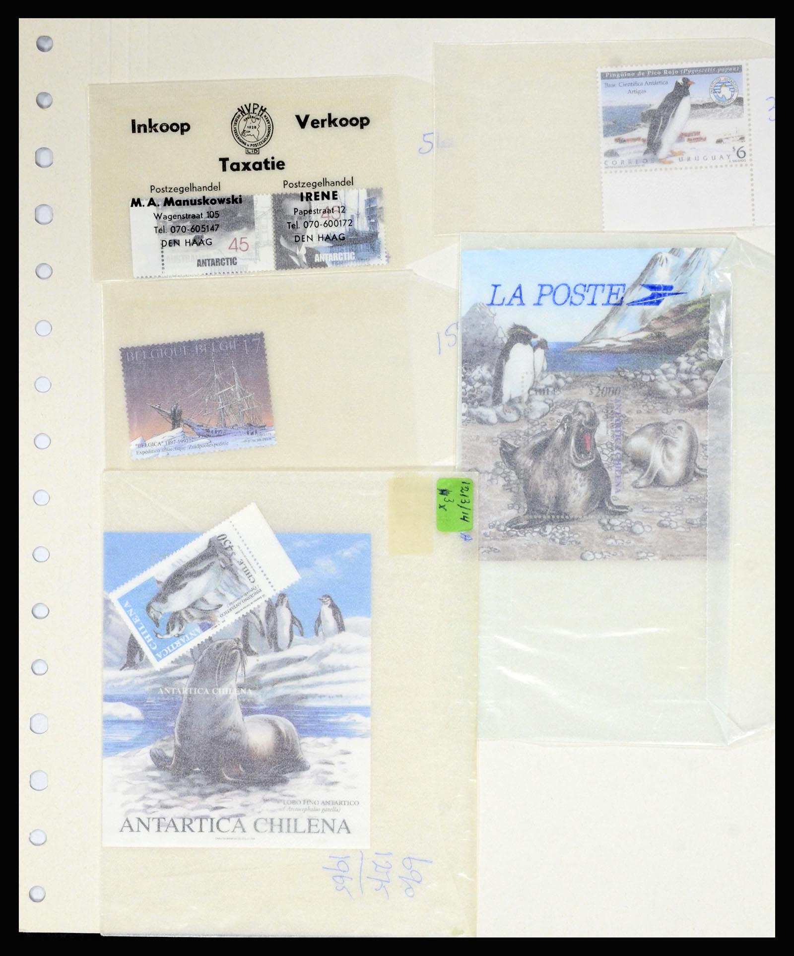 36678 039 - Postzegelverzameling 36678 Antarctica 1957-2012.